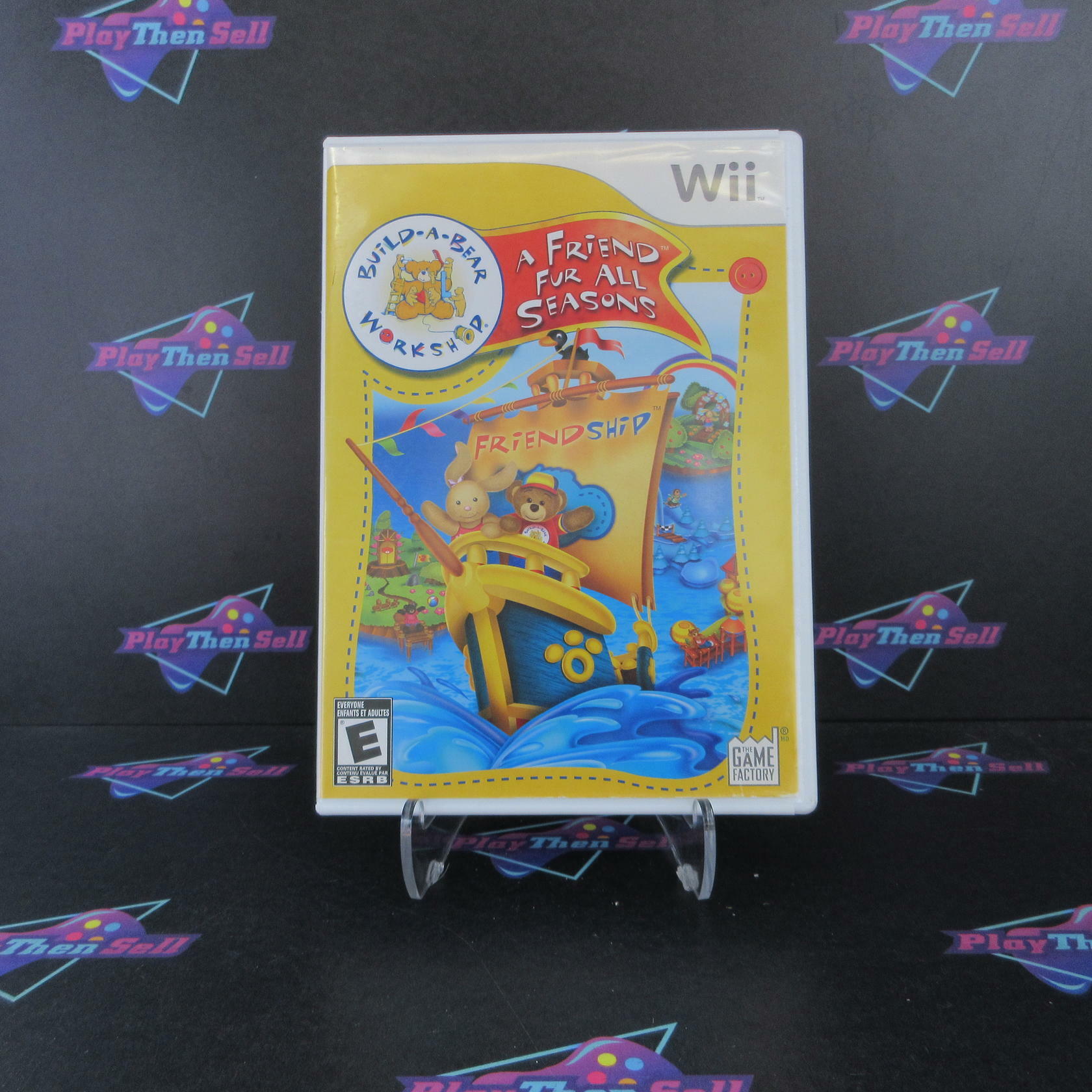Build-A-Bear Workshop A Friend Fur All Seasons Nintendo Wii AD/NM - Very Good