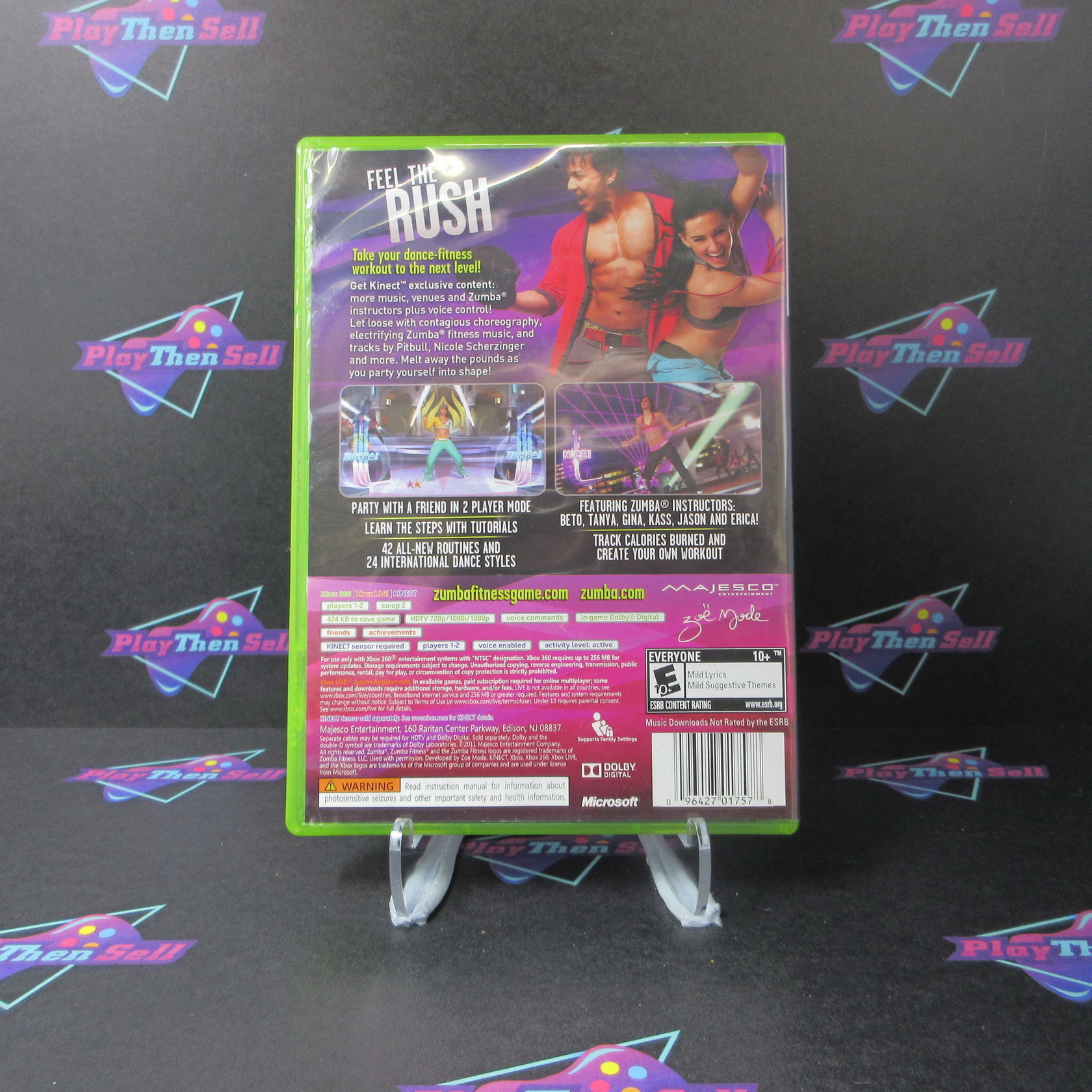 Zumba Fitness Rush Xbox 360 Complete - Refurbished