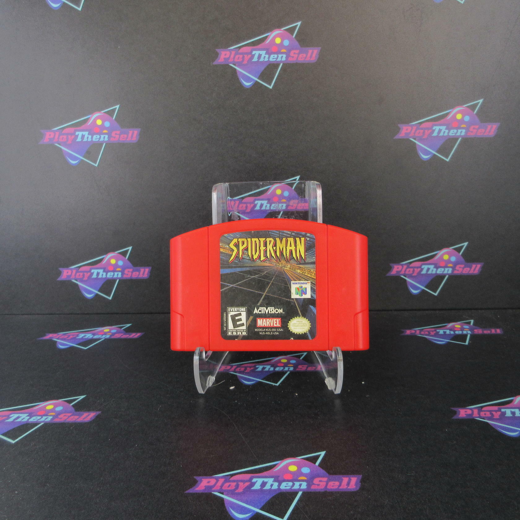 Spider-Man Nintendo 64 N64 Cartridge Only AD Authentic / Tested - Very Good