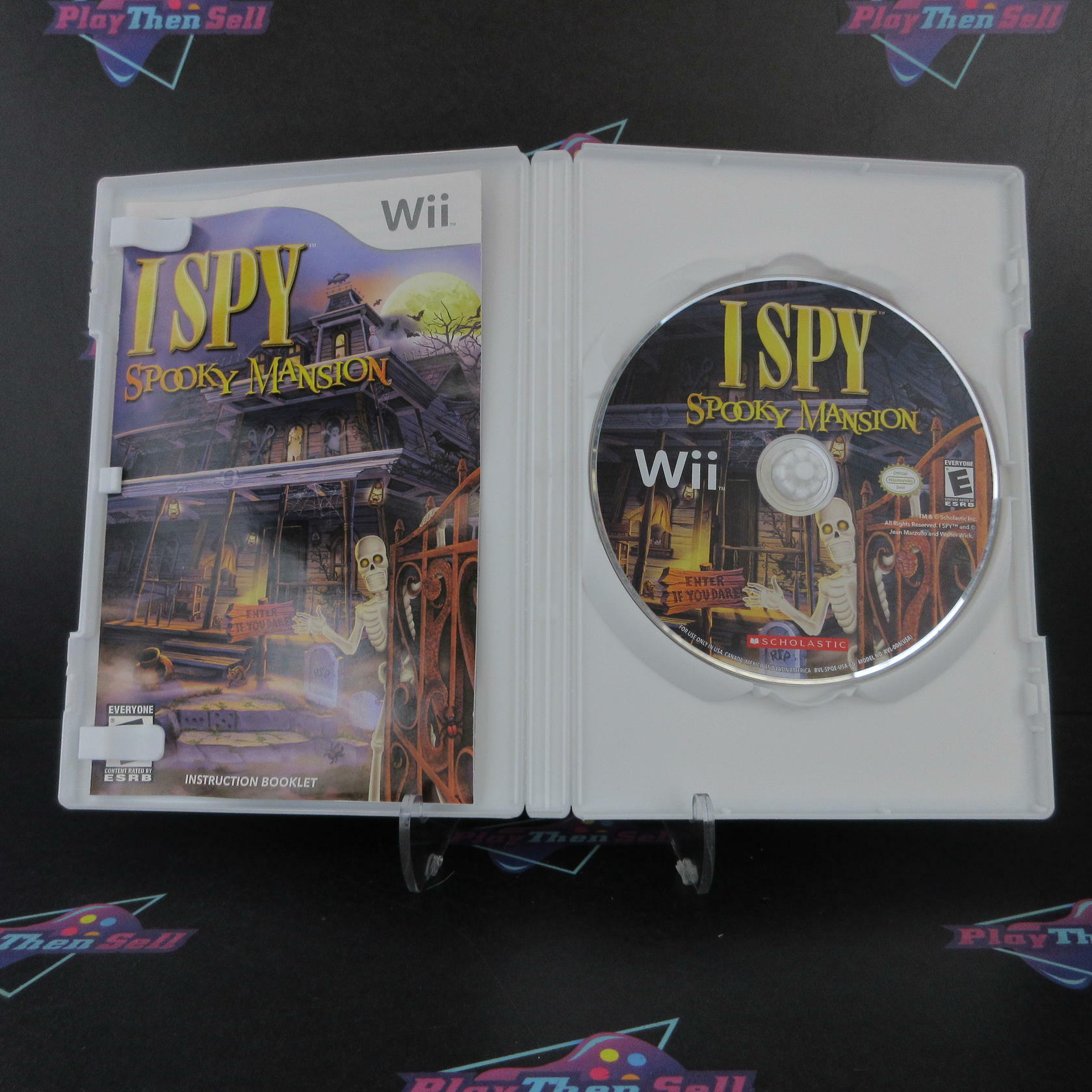I Spy Spooky Mansion Nintendo Wii Complete - Excellent