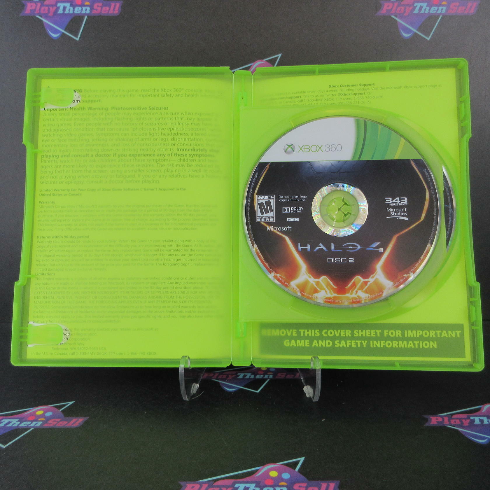 Halo 4 Xbox 360 Not For Individual Sale Complete - Excellent