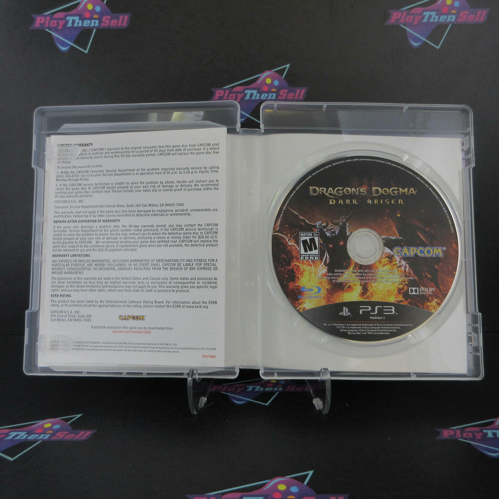 Dragon's Dogma Dark Arisen PS3 PlayStation 3 Complete - Excellent
