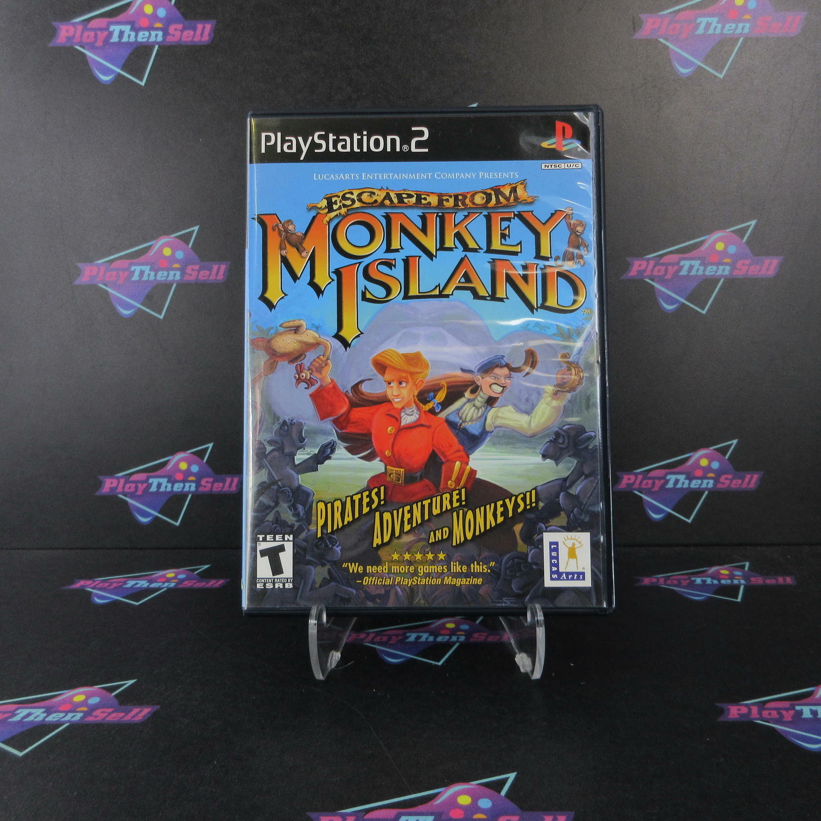 Escape from Monkey Island PS2 Playstation 2 - Very Good