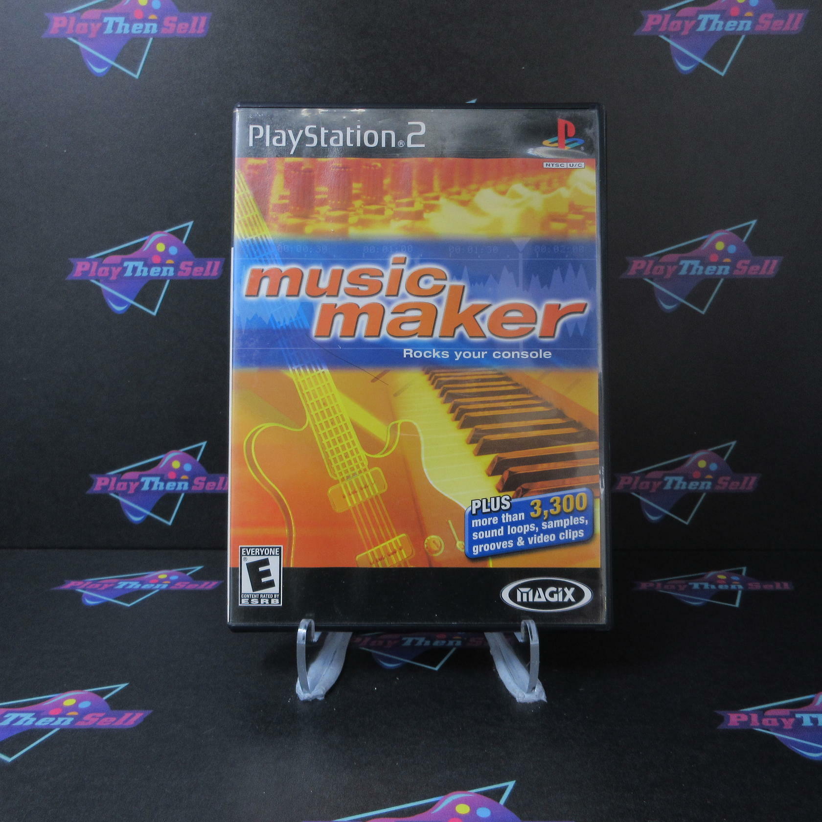 Music Maker PS2 PlayStation 2 AD Complete CIB - Very Good
