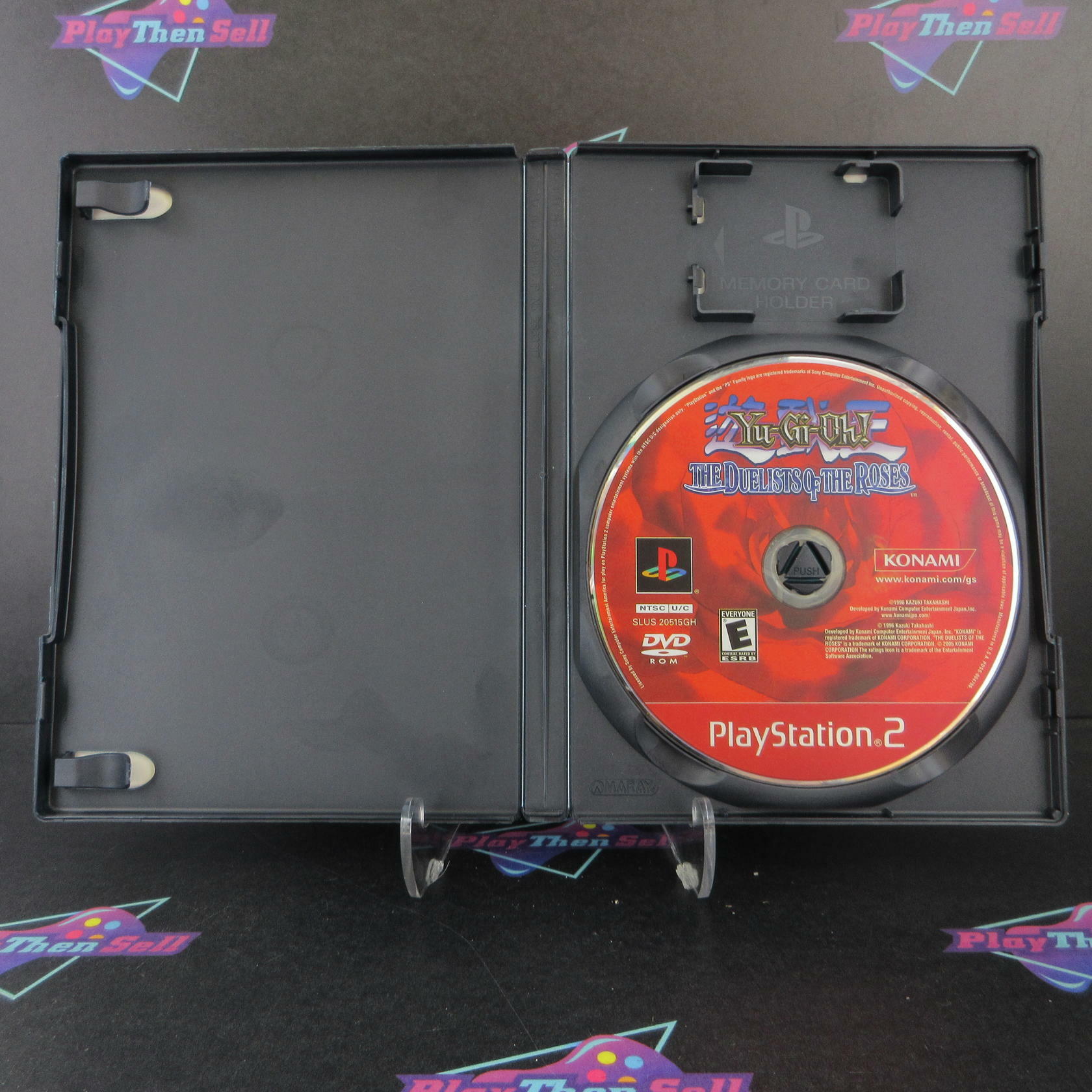Yu-Gi-Oh! Duelists of the Roses PS2 PlayStation 2 GH AD/NM - Very Good