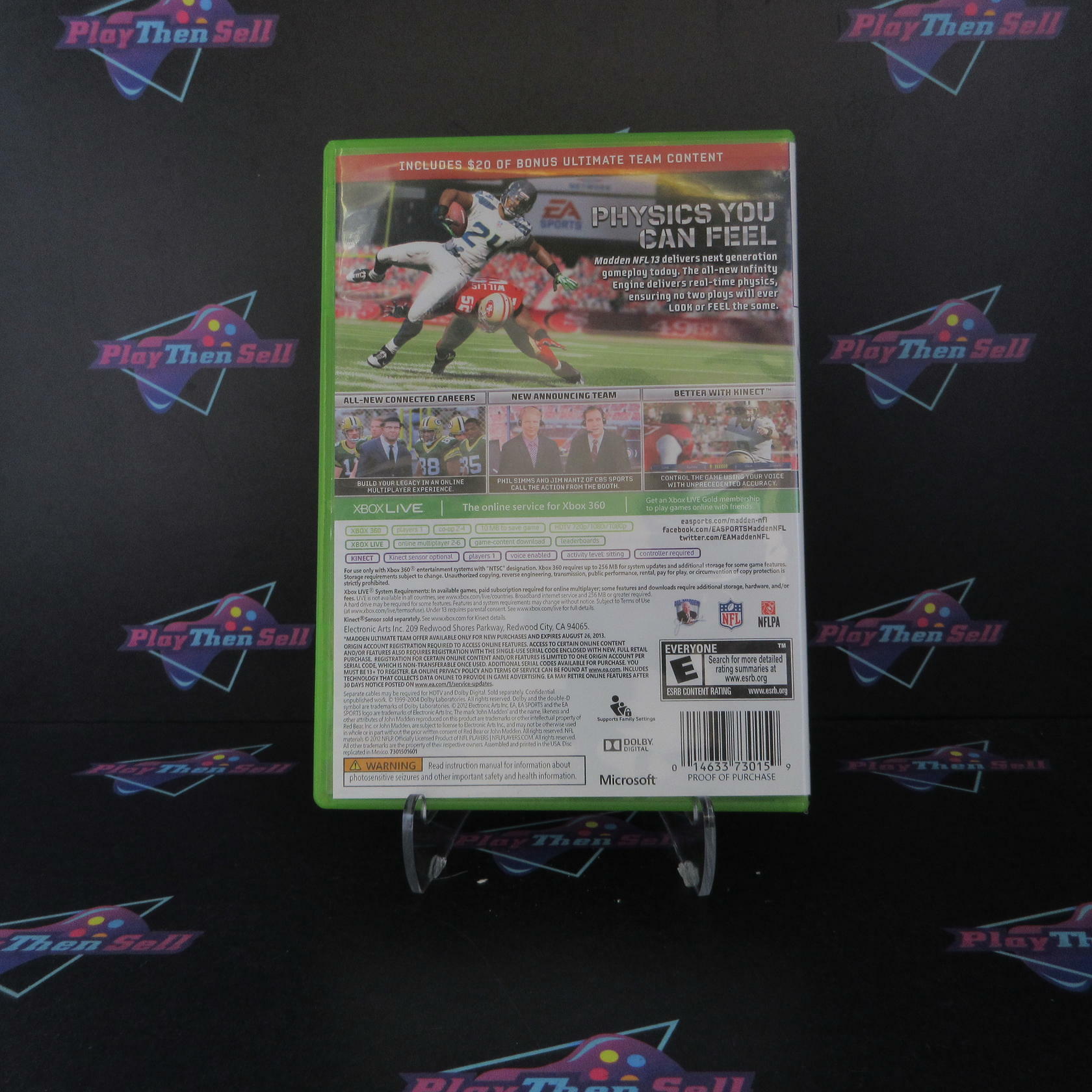 Madden NFL 13 Bonus Edition Xbox 360 AD/NM - Very Good