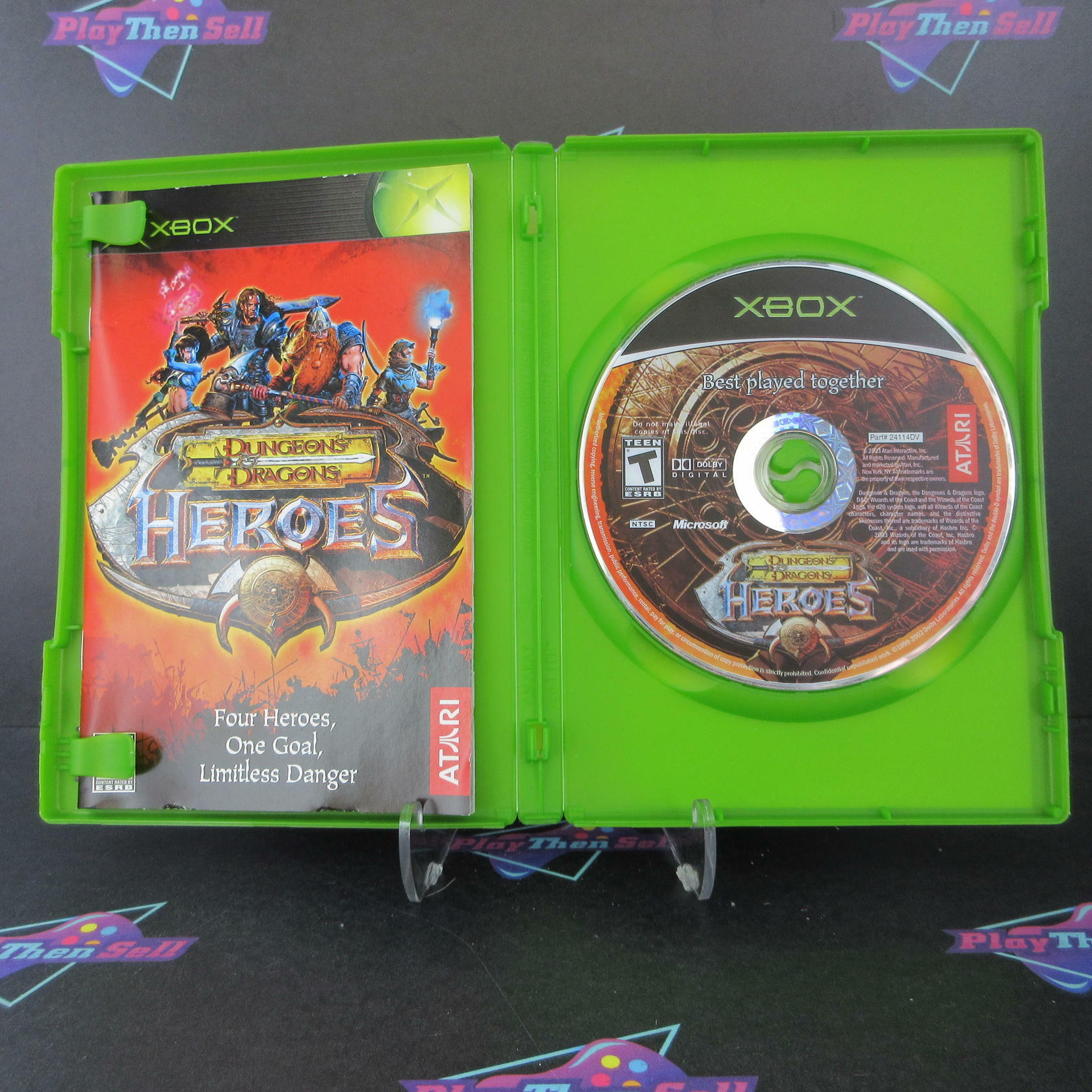 Dungeons & Dragons Heroes Xbox + Stickers Complete - Refurbished