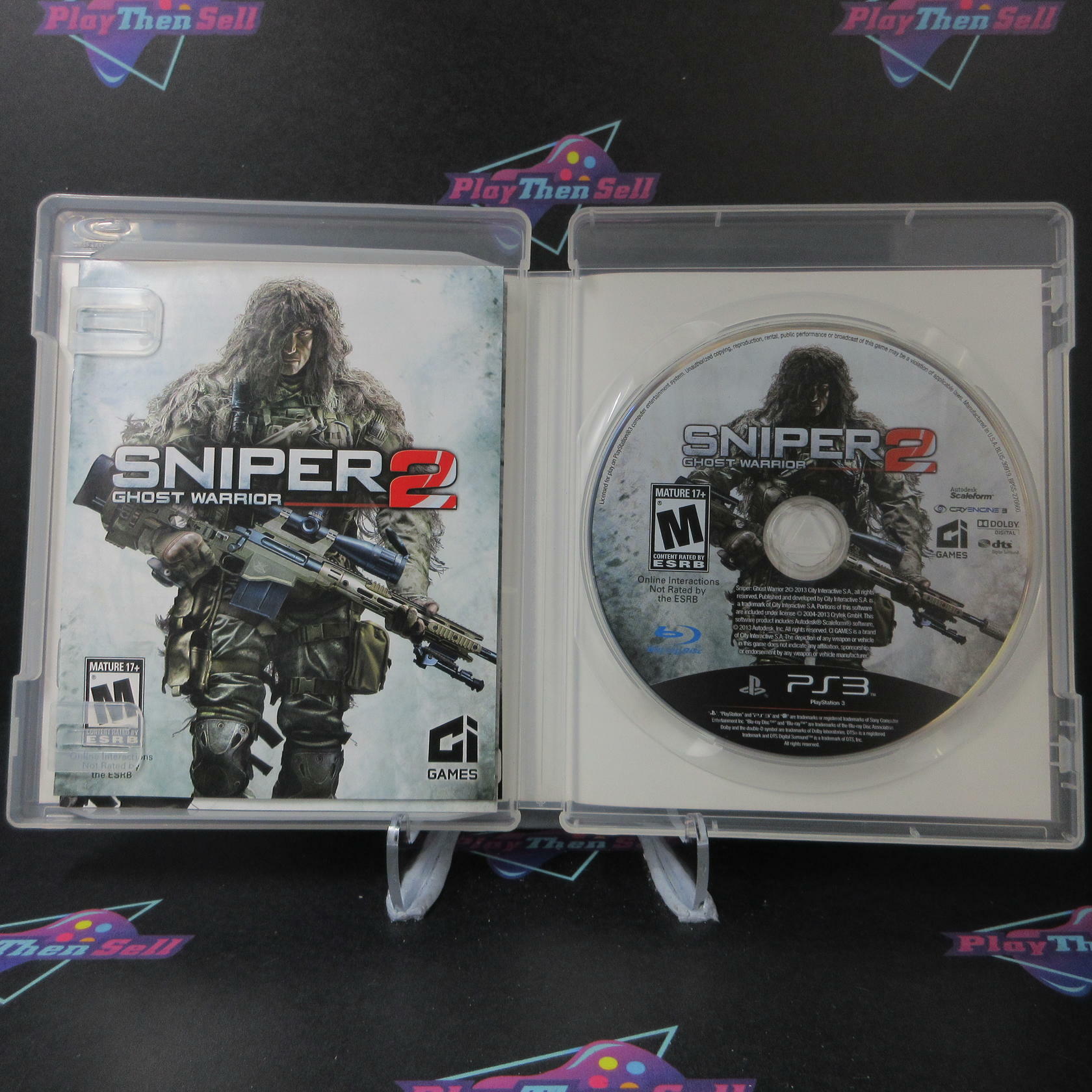 Sniper Ghost Warrior 2 PS3 PlayStation 3 AD Complete CIB - Very Good