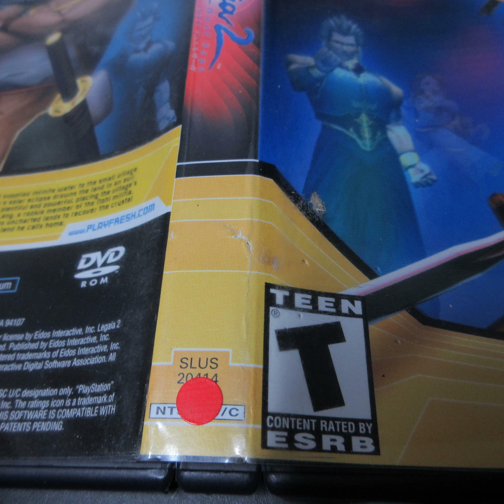 Legaia 2 Duel Saga PS2 PlayStation 2 AD/NM - Very Good