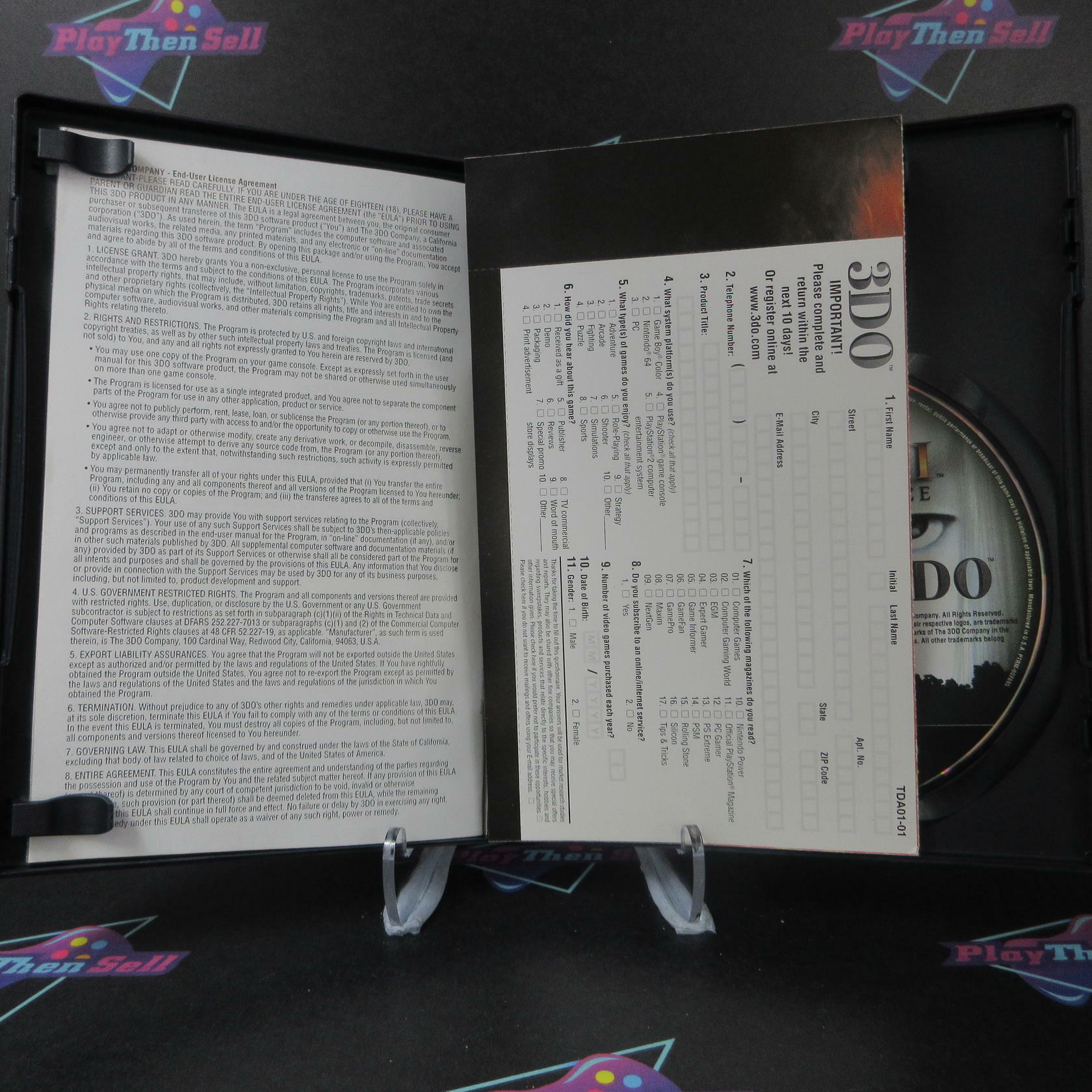 Godai Elemental Force PS2 PlayStation 2 + Reg Card AD Complete CIB - Very Good
