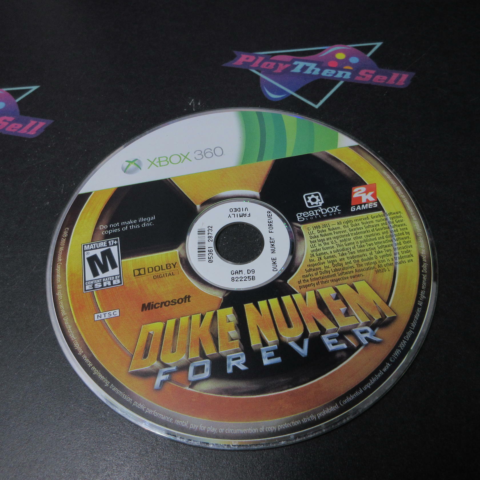 Duke Nukem Forever Xbox 360 DD/NM - Very Good