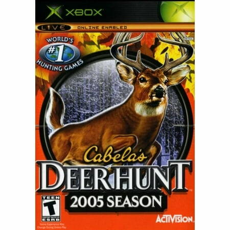 Cabela's Deer Hunt 2005 Season Xbox + Reg Card Complete - Refurbished