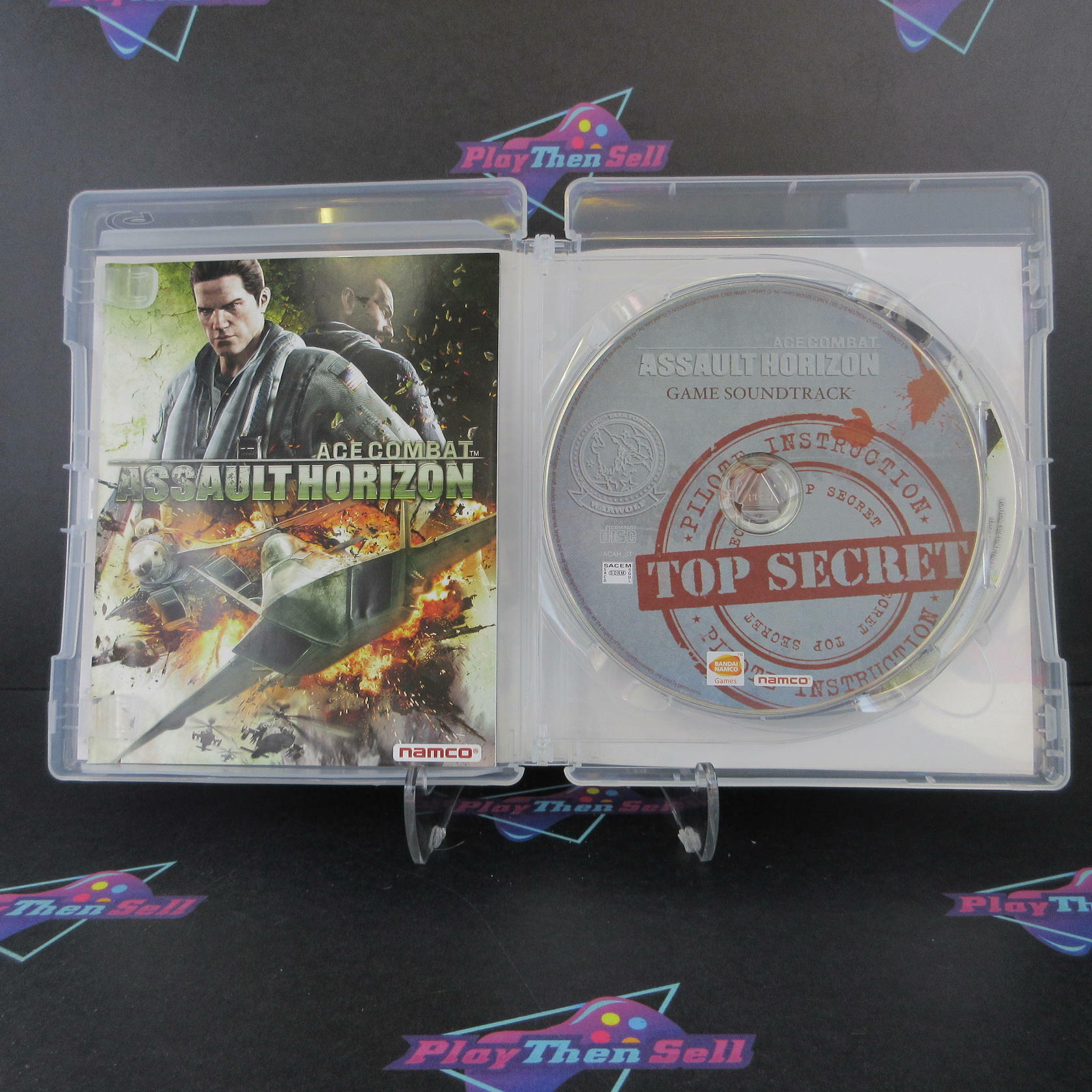 Ace Combat Assault Horizon PS3 PlayStation 3 PAL AD + Soundtrack Complete CIB - Very Good