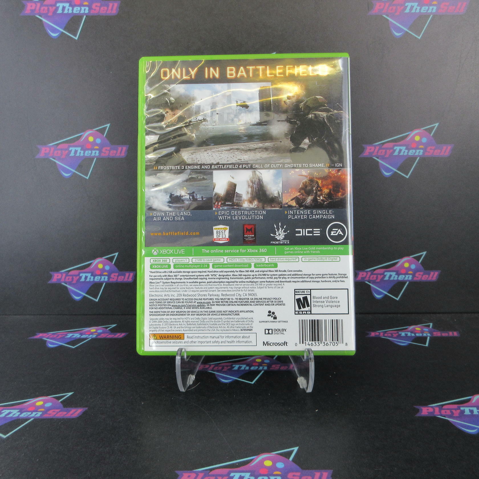 Battlefield 4 Xbox 360 Complete - Excellent