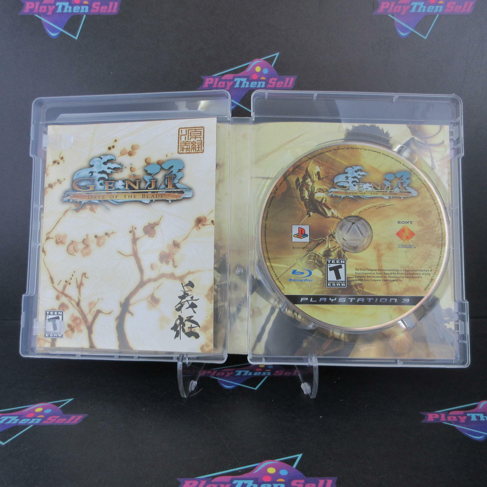 Genji Days of The Blade PS3 PlayStation 3 + Reg Card Complete - Excellent