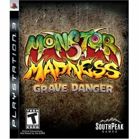 Monster Madness Grave Danger PS3 PlayStation 3 Complete - Excellent