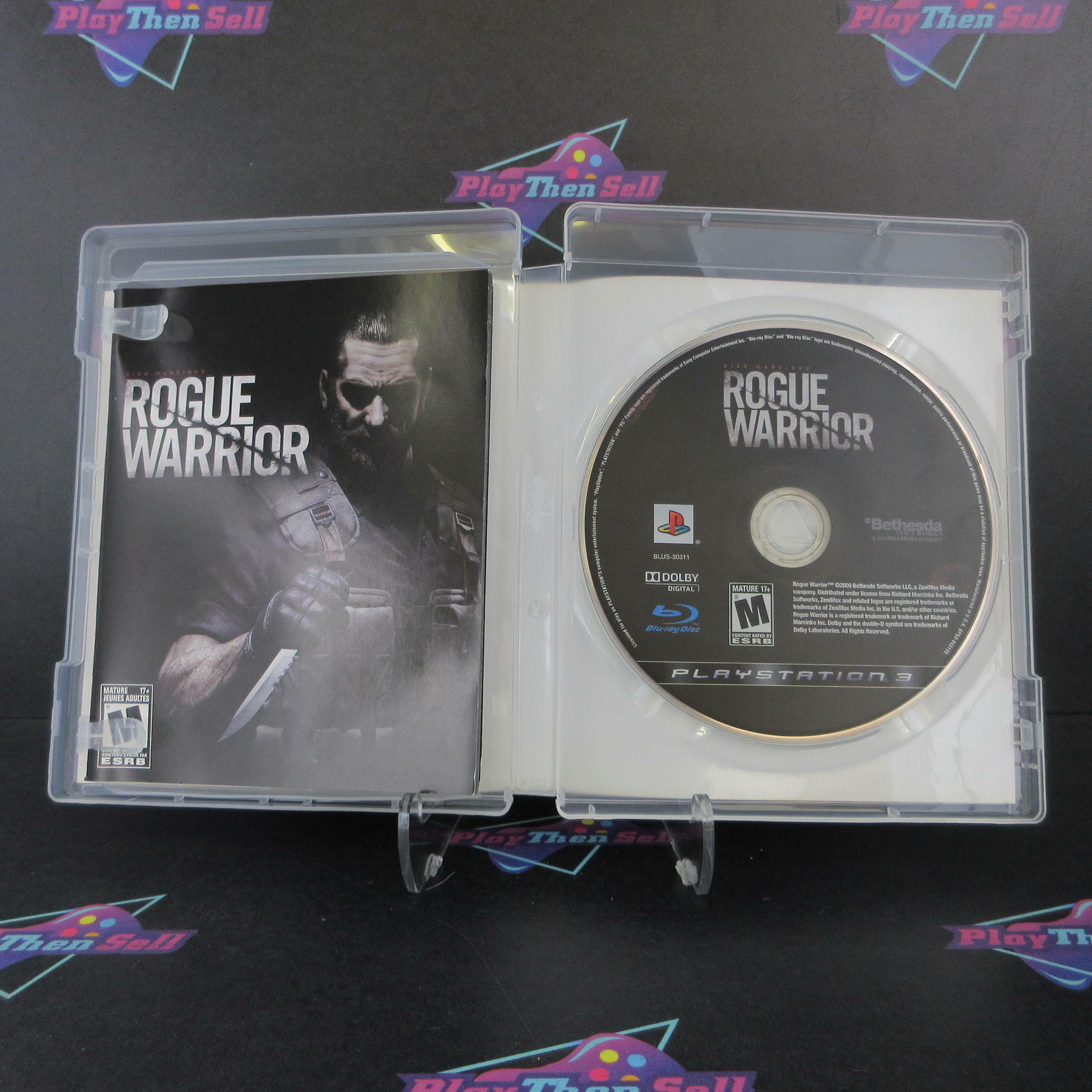 Rogue Warrior PS3 PlayStation 3 Complete - Excellent