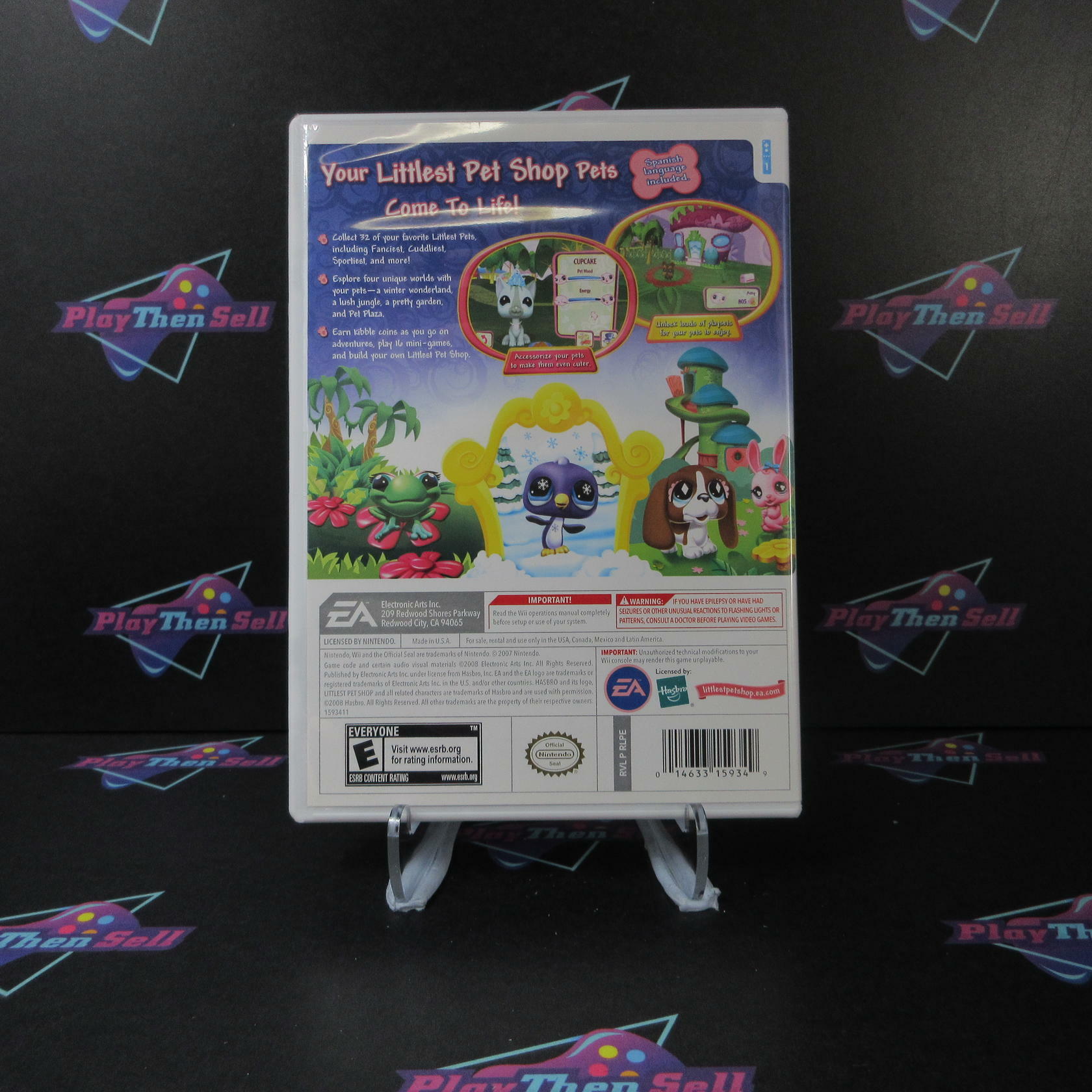 Littlest Pet Shop Nintendo Wii Complete - Excellent