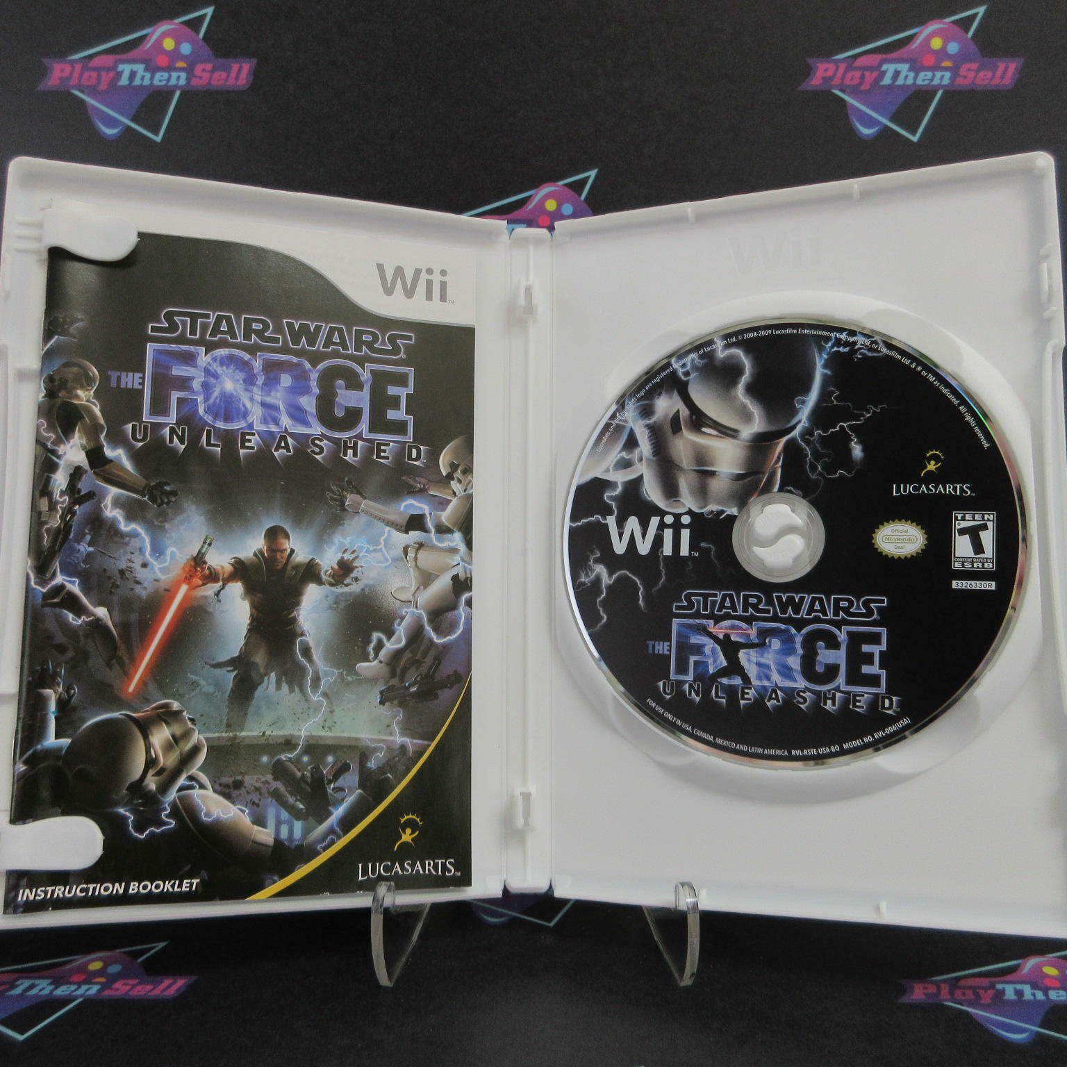 Star Wars The Force Unleashed Nintendo Wii Complete - Excellent