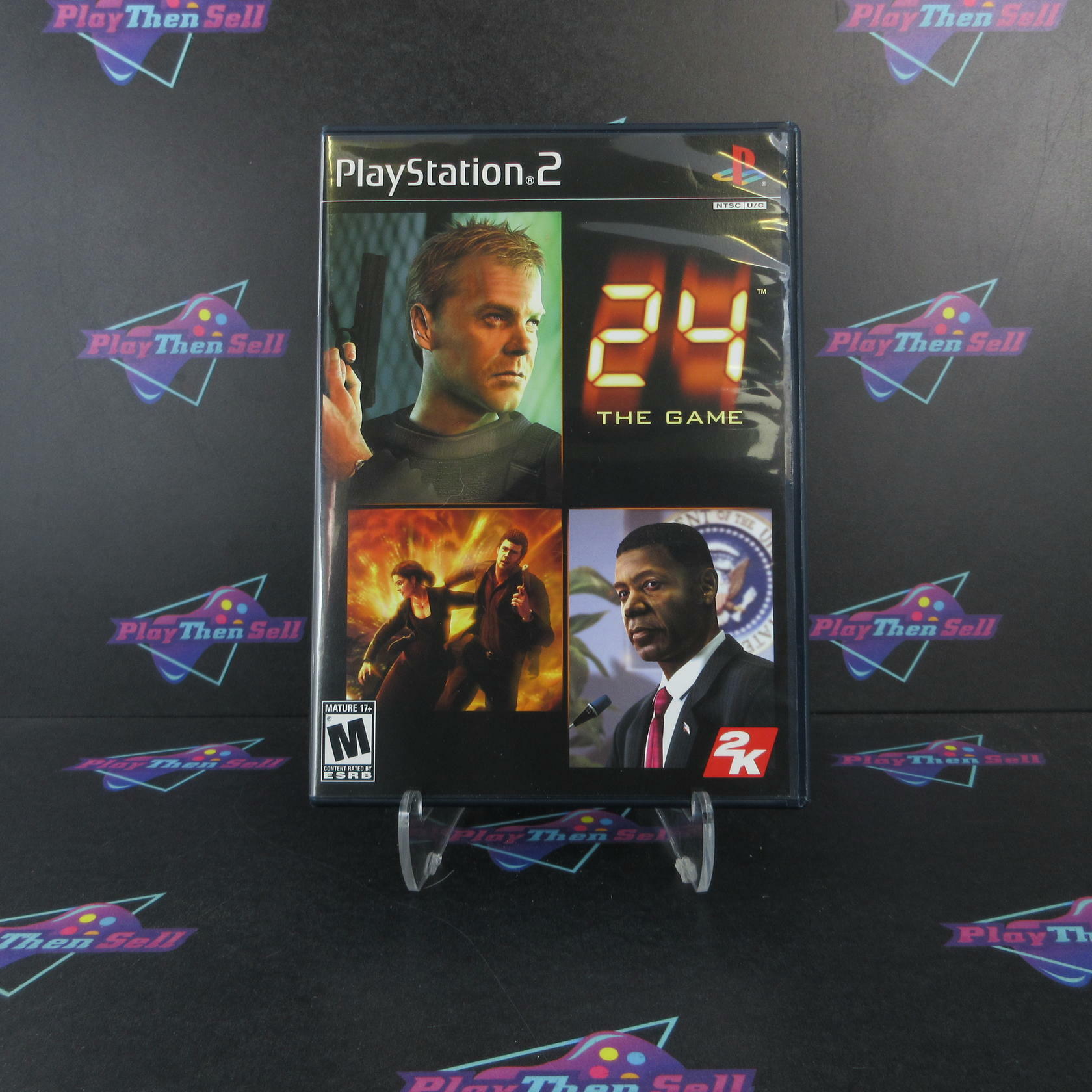 24 the Game PS2 PlayStation 2 Complete - Refurbished