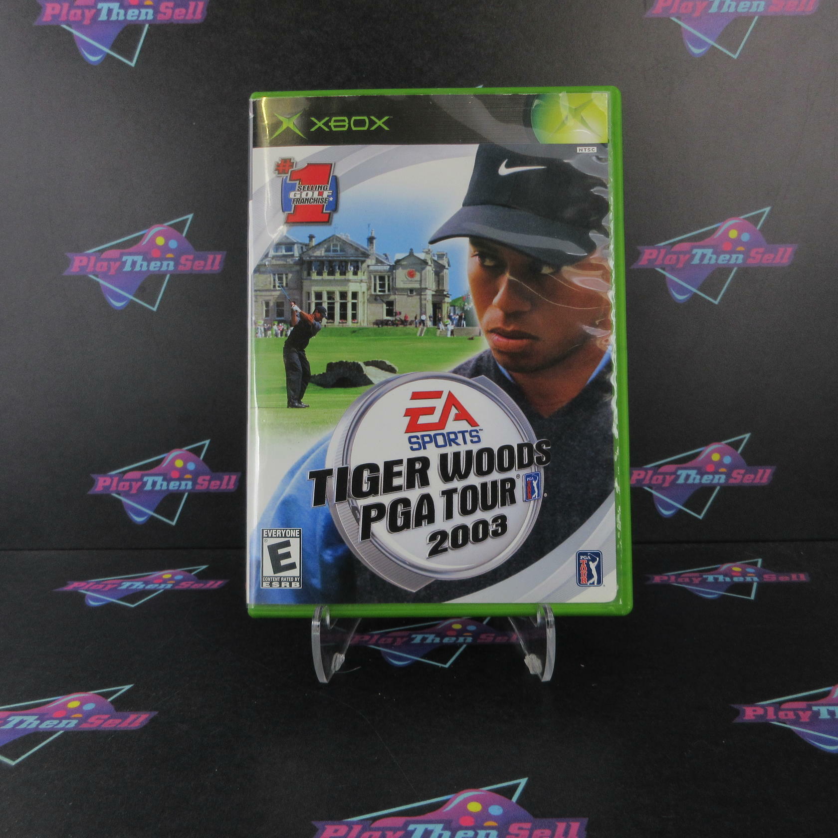Tiger Woods PGA Tour 2003 Xbox AD/DD Complete CIB - Very Good