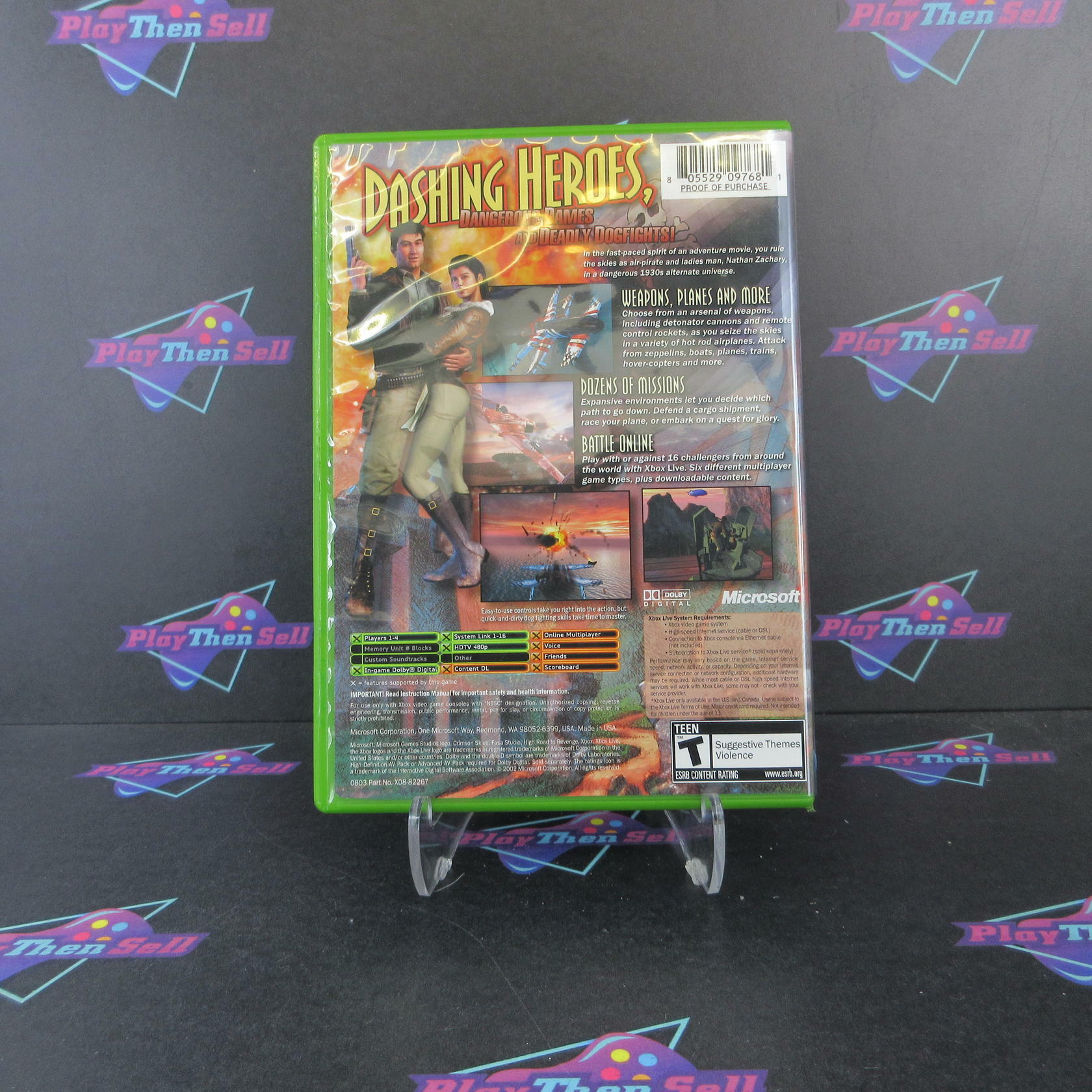 Crimson Skies High Road To Revenge Xbox Complete - Refurbished