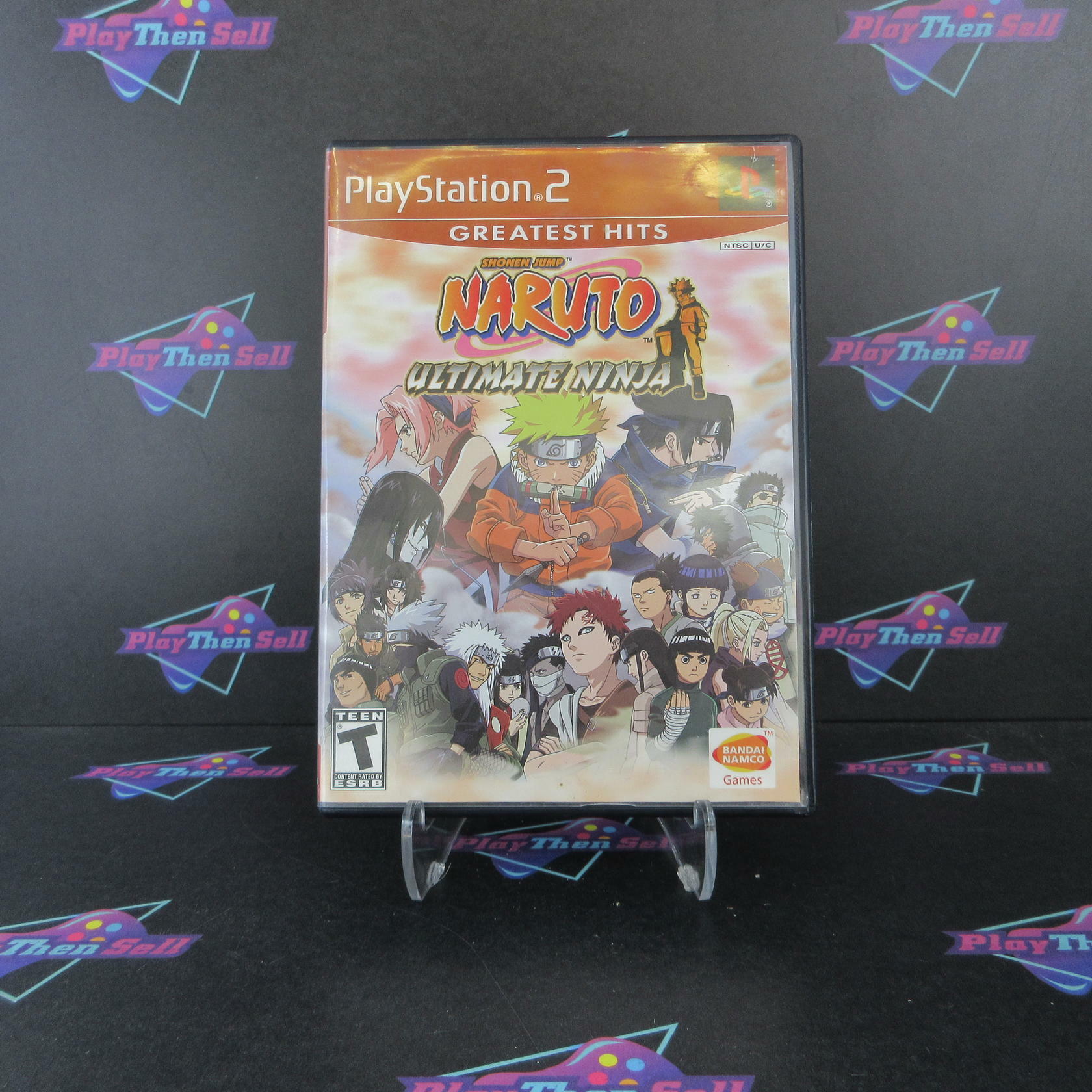 Naruto Ultimate Ninja PS2 PlayStation 2 GH MD Complete CIB - Very Good