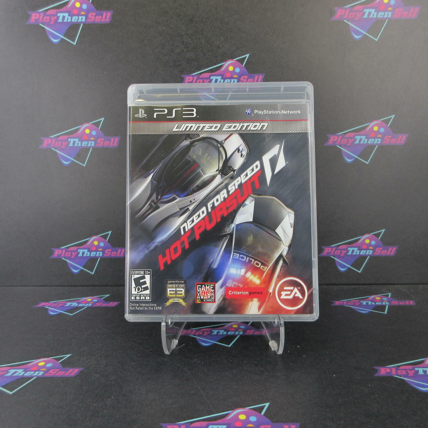 Need for Speed Hot Pursuit Limited Edition PS3 PlayStation 3 CIB - Excellent