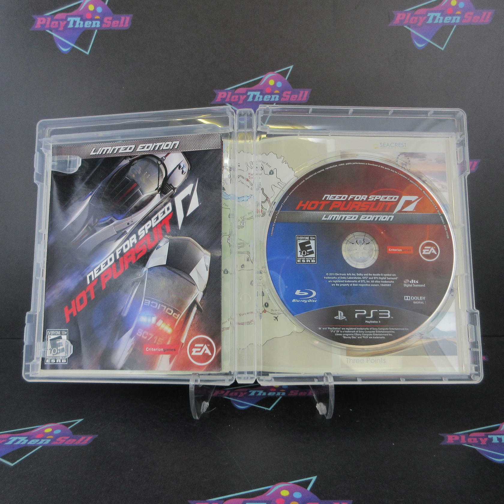 Need for Speed Hot Pursuit Limited Edition PS3 PlayStation 3 CIB - Excellent