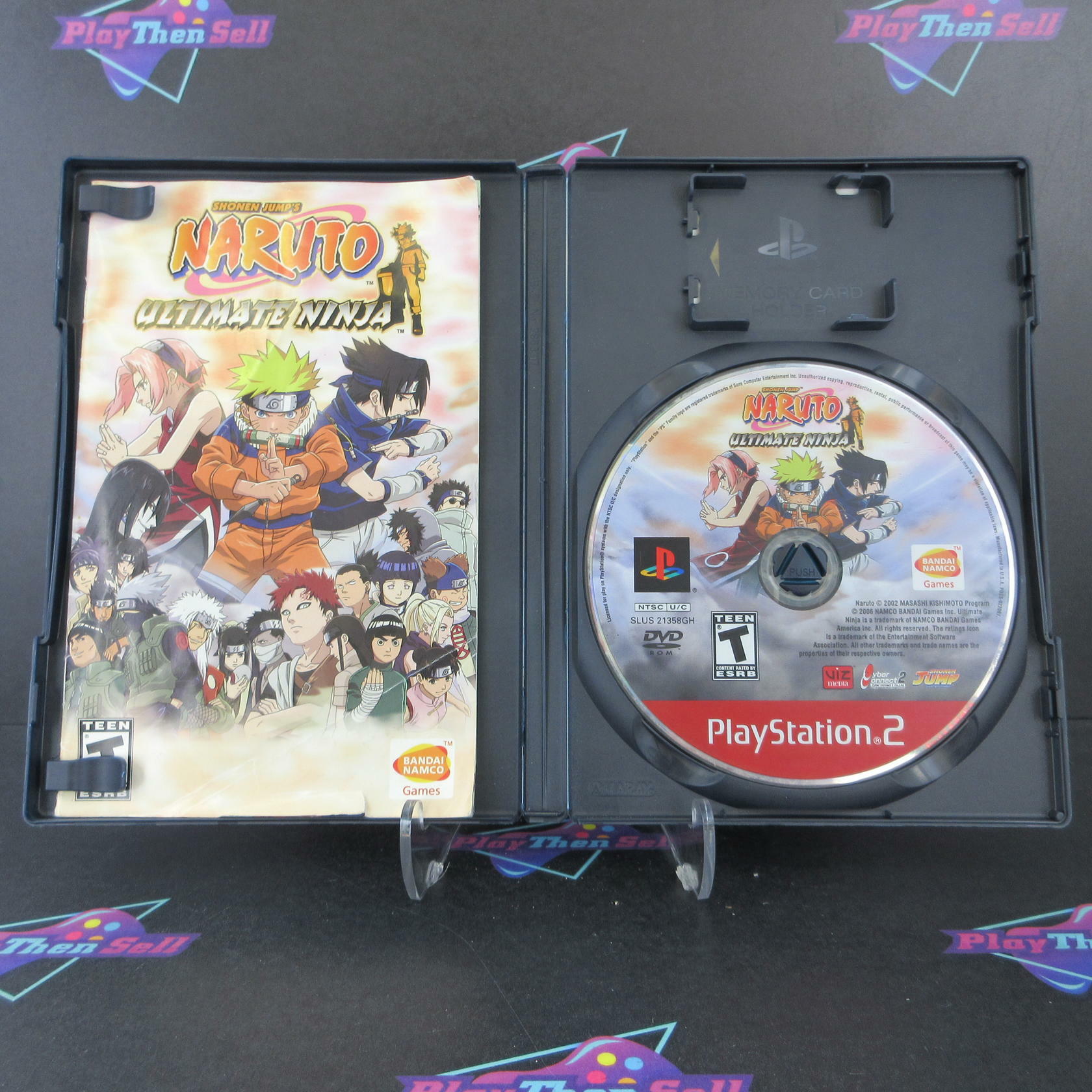 Naruto Ultimate Ninja PS2 PlayStation 2 GH MD Complete CIB - Very Good