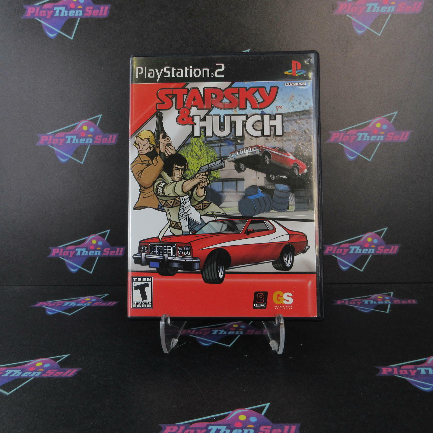 Starsky & Hutch PS2 PlayStation 2 AD + Reg Card Complete CIB - Very Good