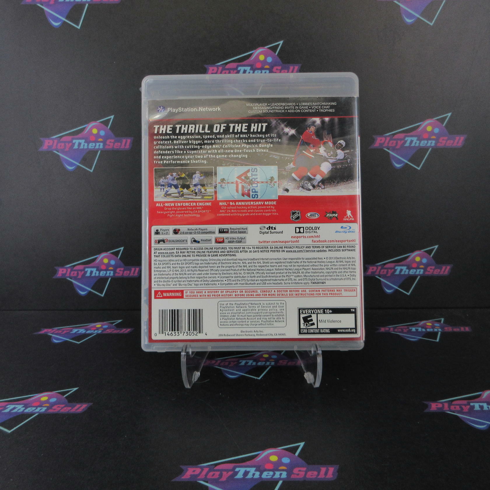 NHL 14 PS3 Playstation 3 AD Complete CIB - Very Good