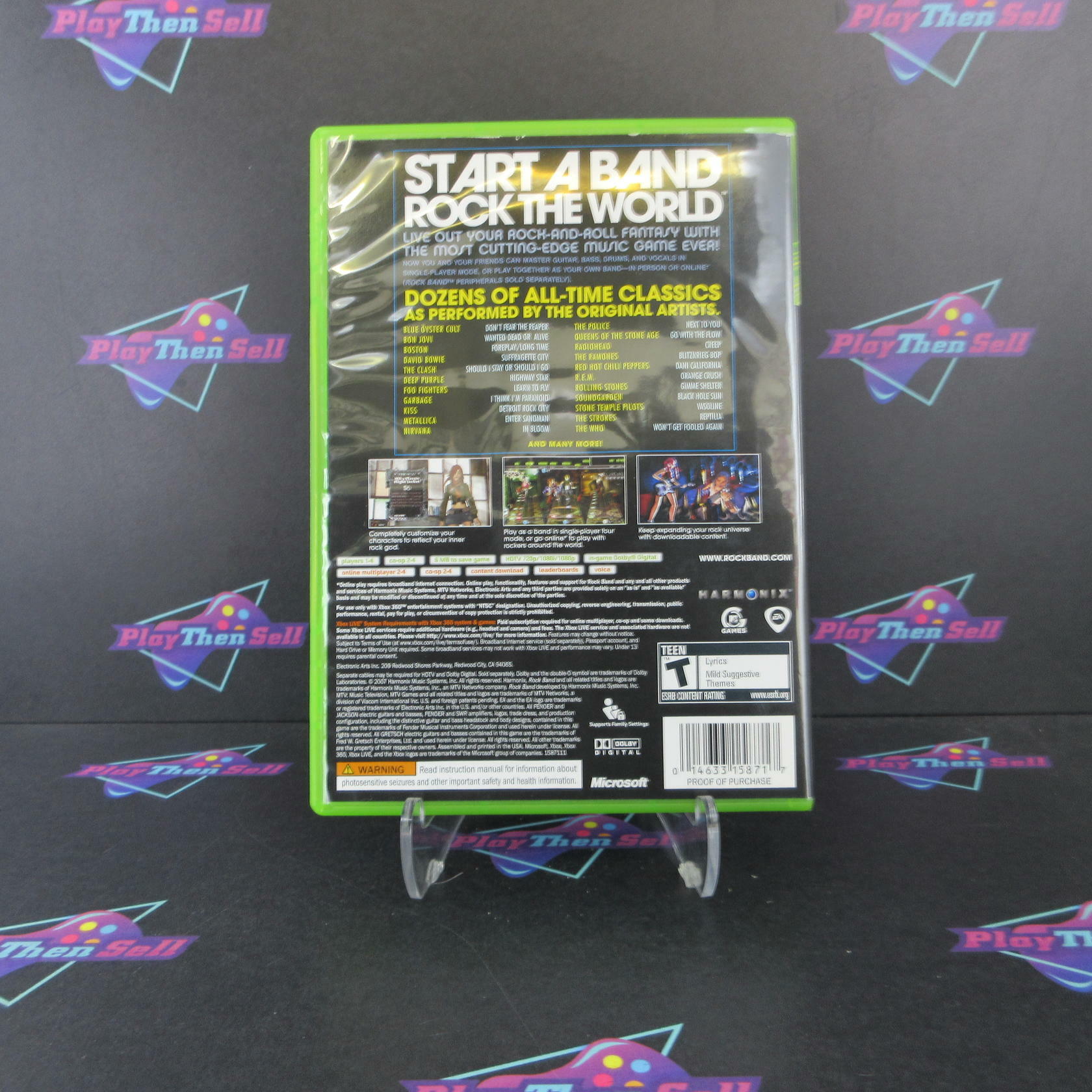 Rock Band Xbox 360 AD/NM - Very Good