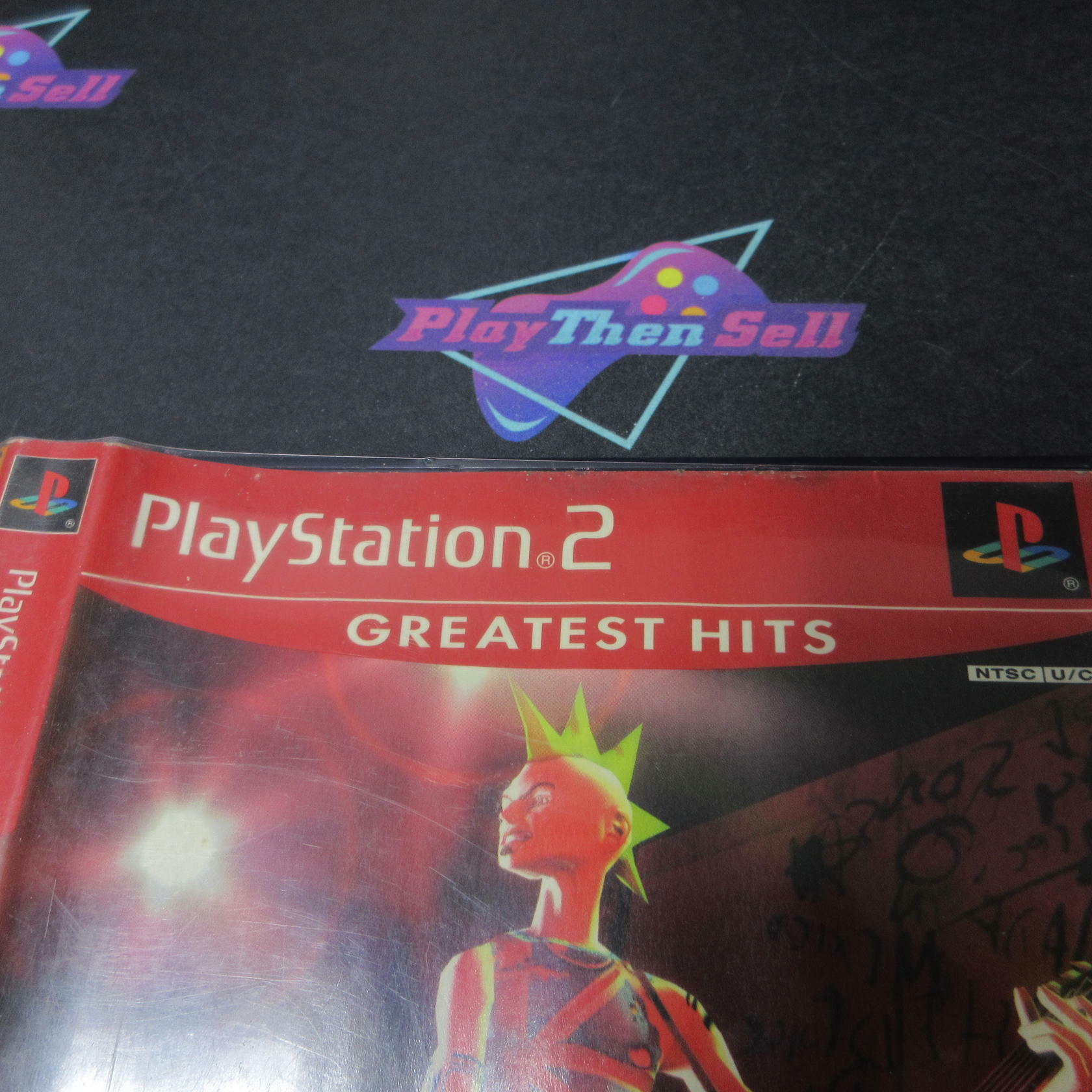 Guitar Hero PS2 PlayStation 2 GH AD Complete CIB - Very Good