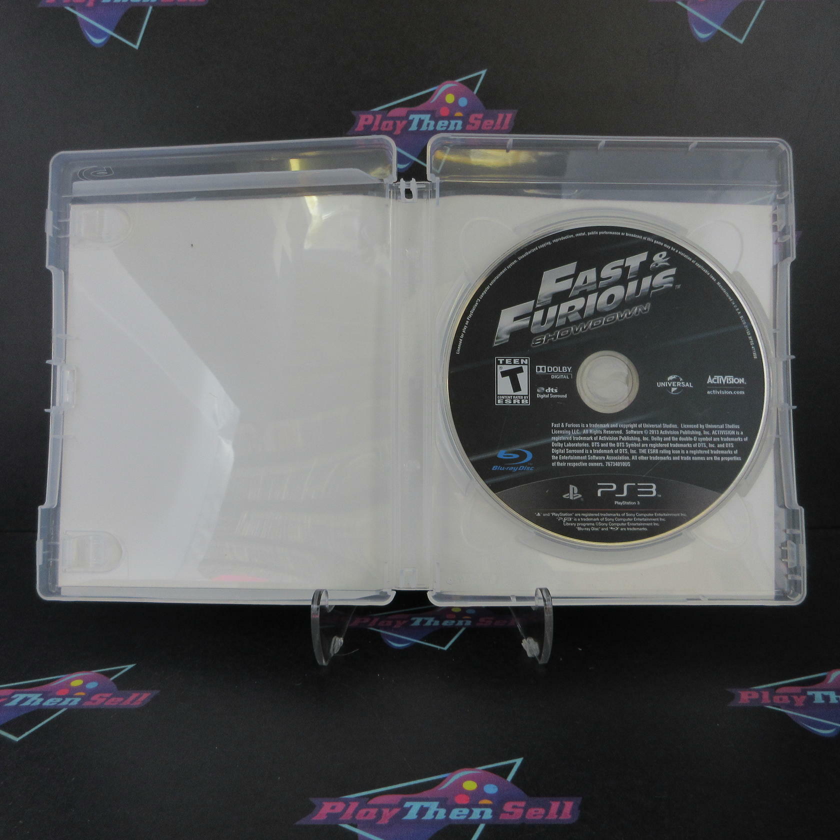 Fast & Furious Showdown PS3 PlayStation 3 AD/NM - Very Good