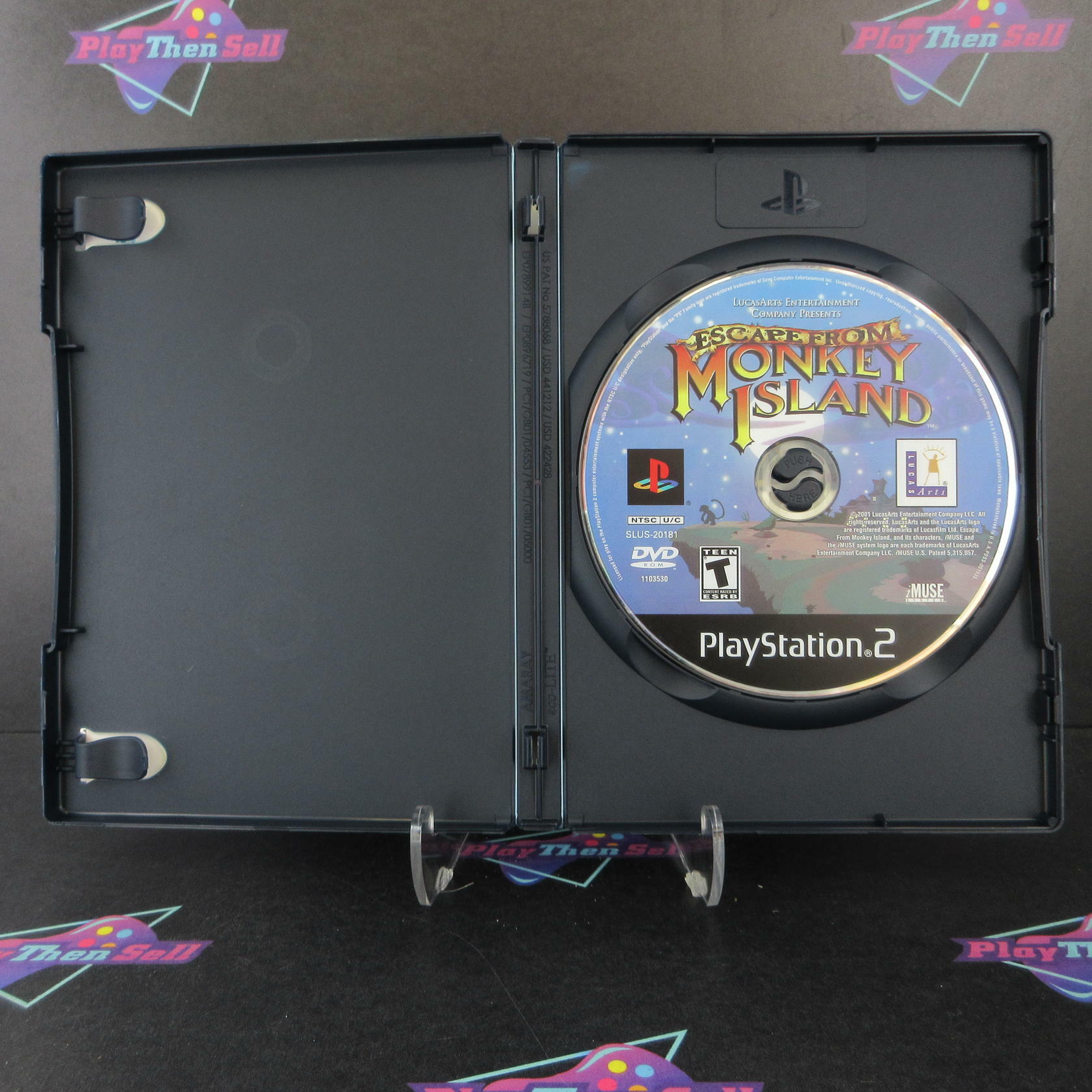 Escape from Monkey Island PS2 Playstation 2 - Very Good