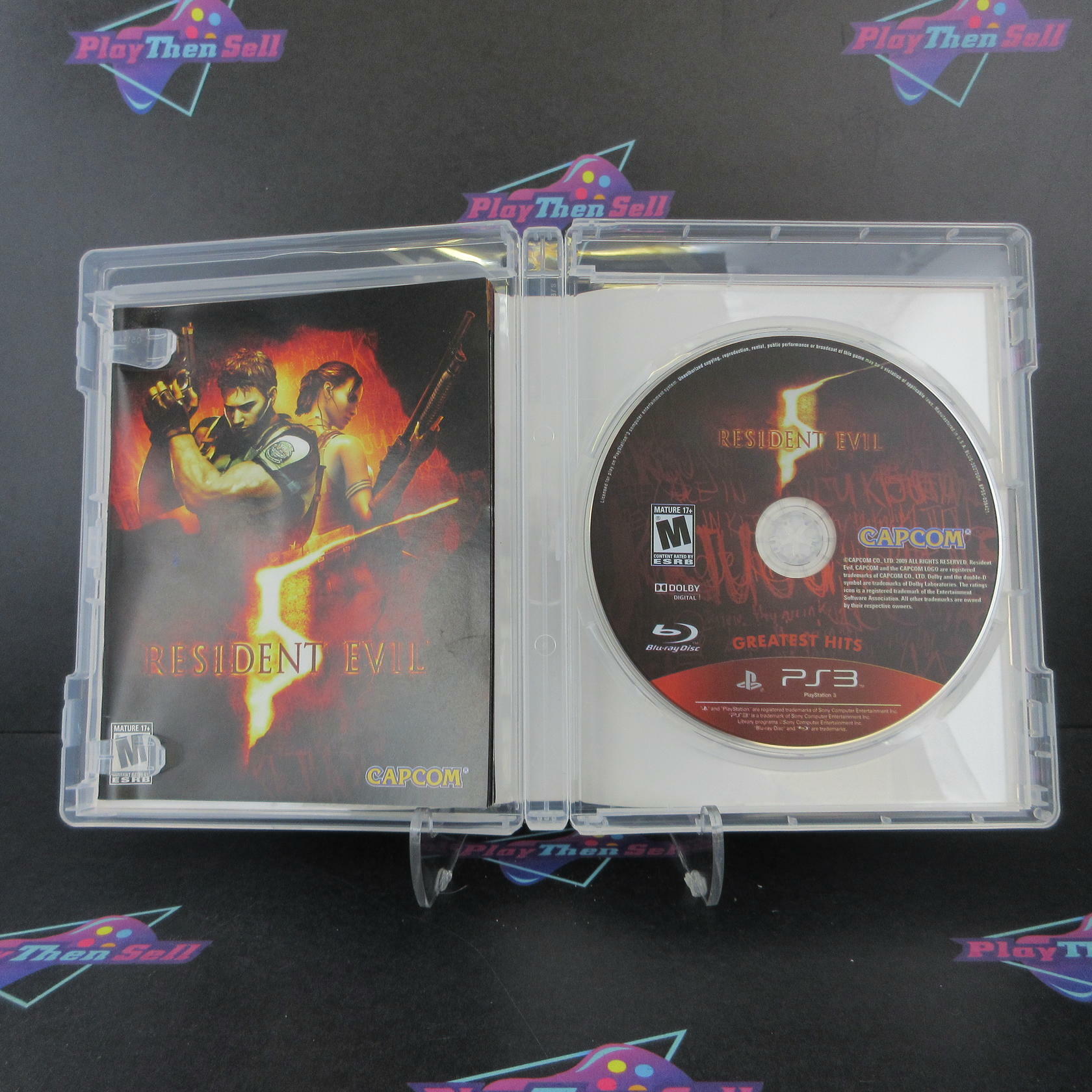 Resident Evil 5 PS3 PlayStation 3 Greatest Hits Complete - Excellent