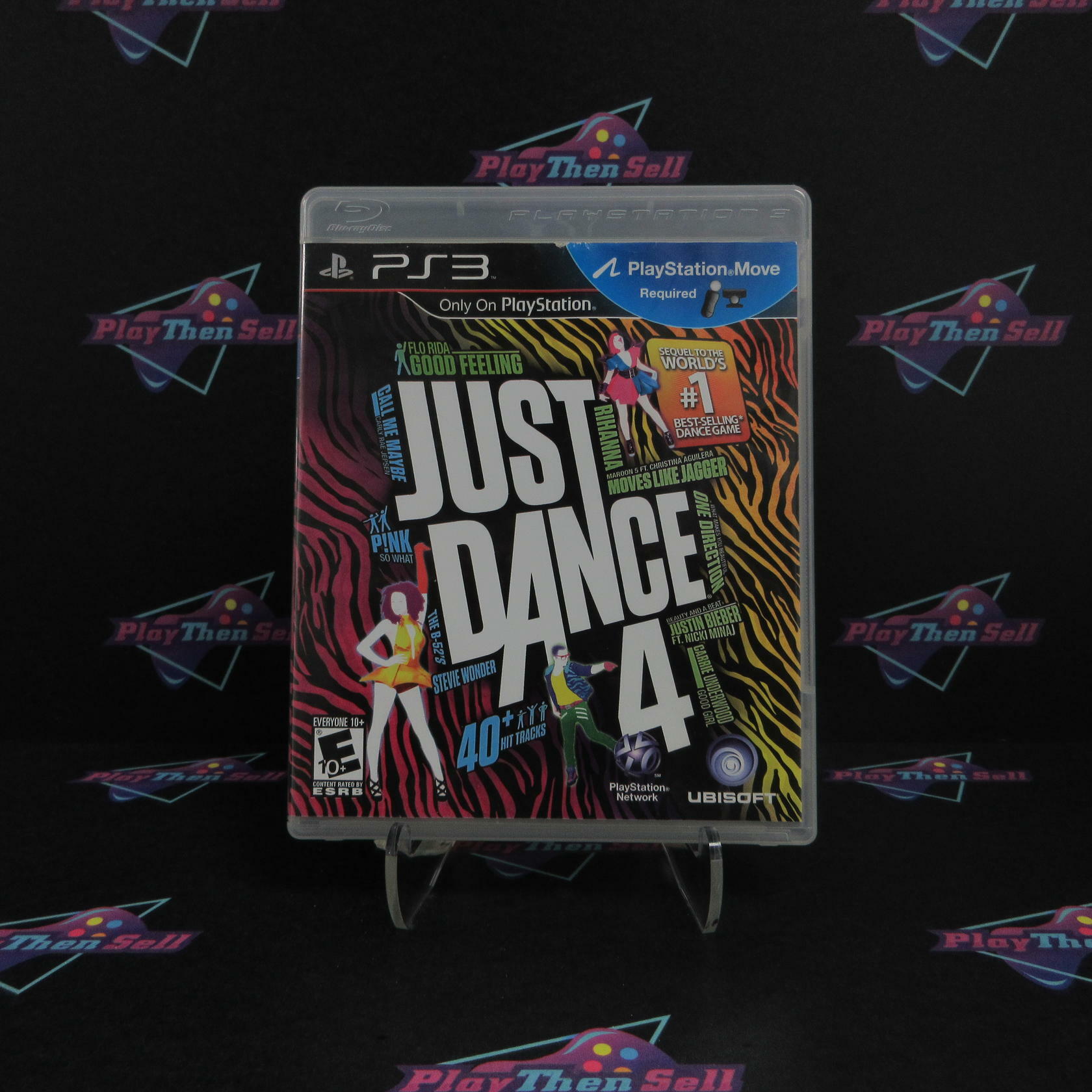 Just Dance 4 PS3 PlayStation 3 AD Complete CIB - Very Good
