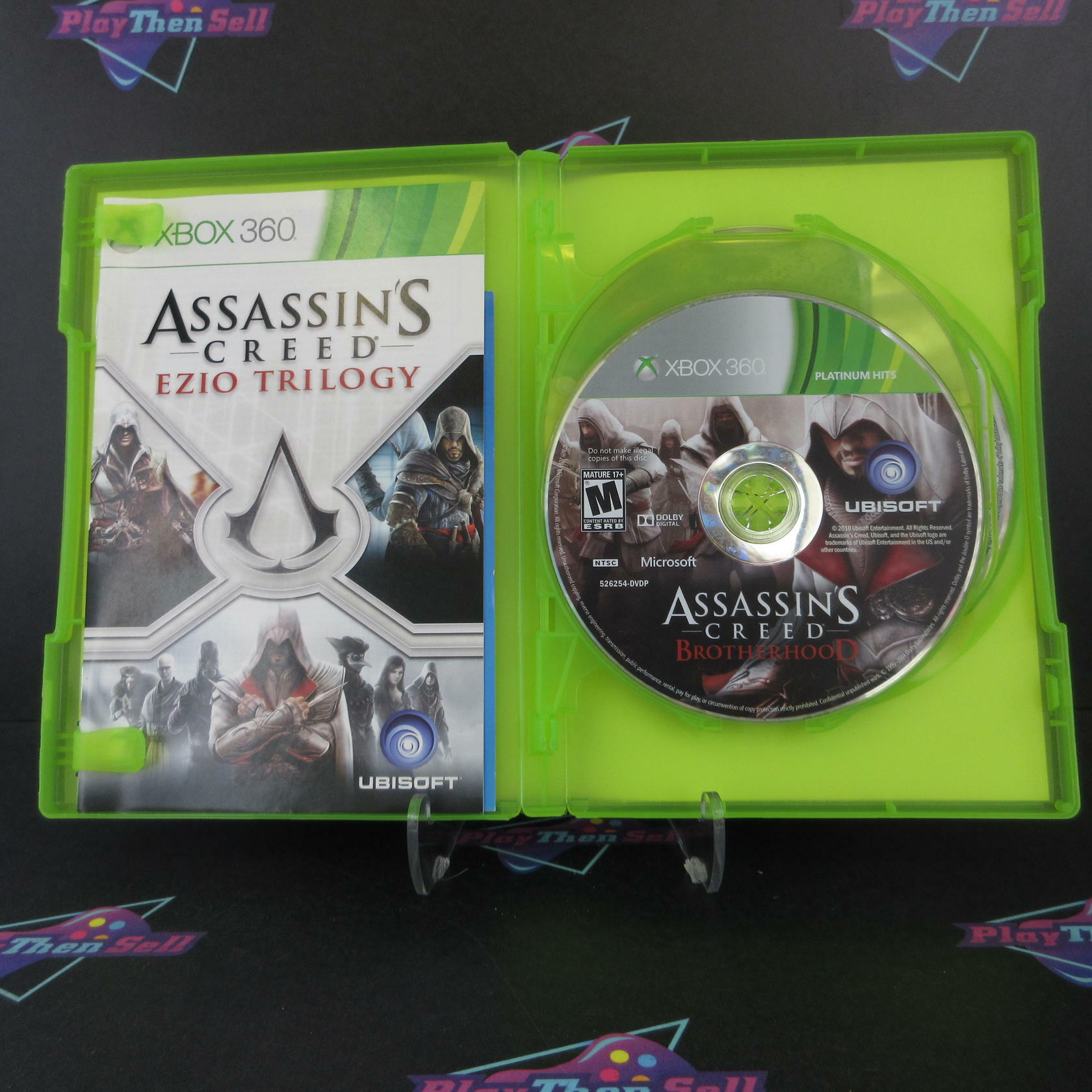 Assassin's Creed Ezio Trilogy Xbox 360 AD Complete CIB - Very Good