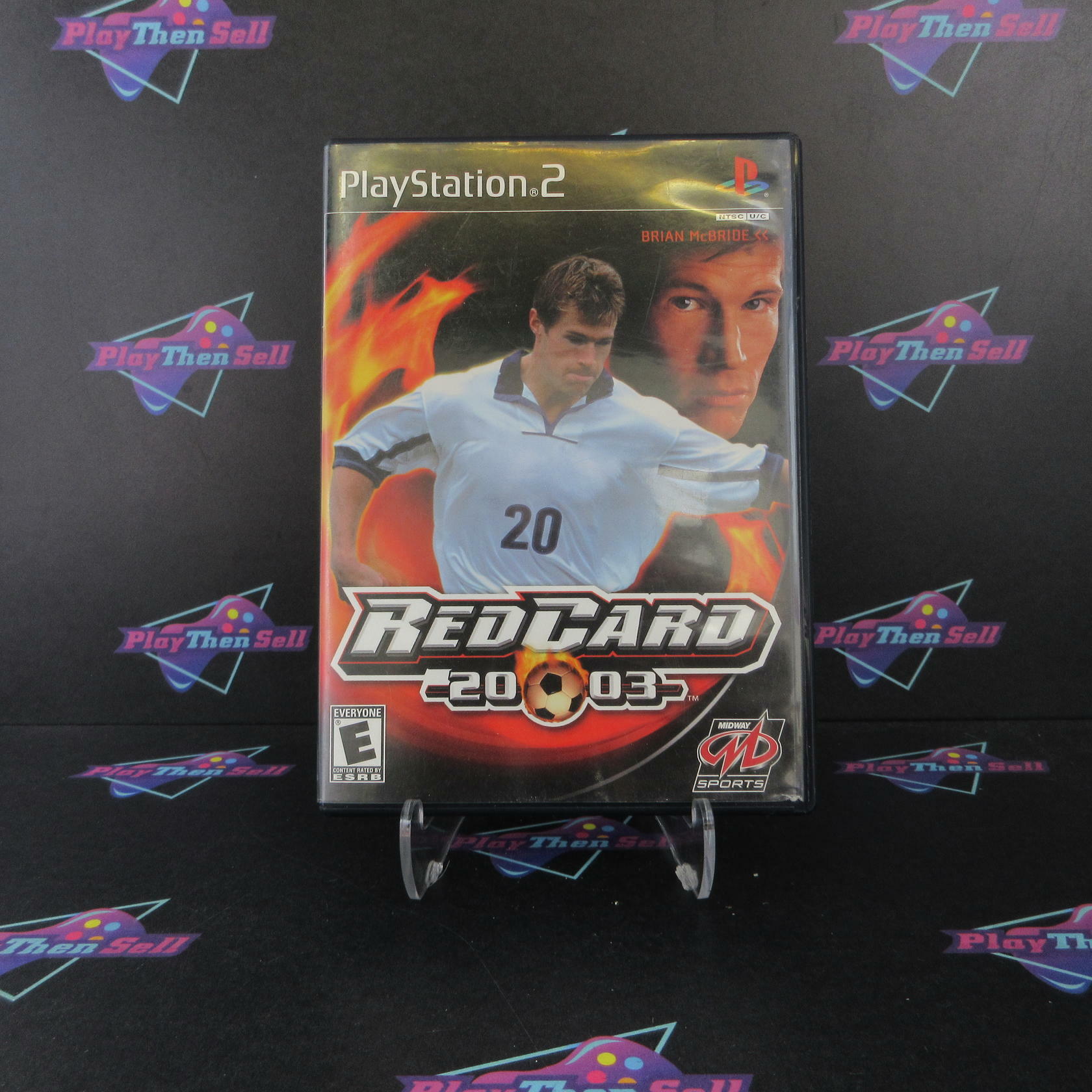 Red Card Soccer PS2 PlayStation 2 AD/NM - Very Good