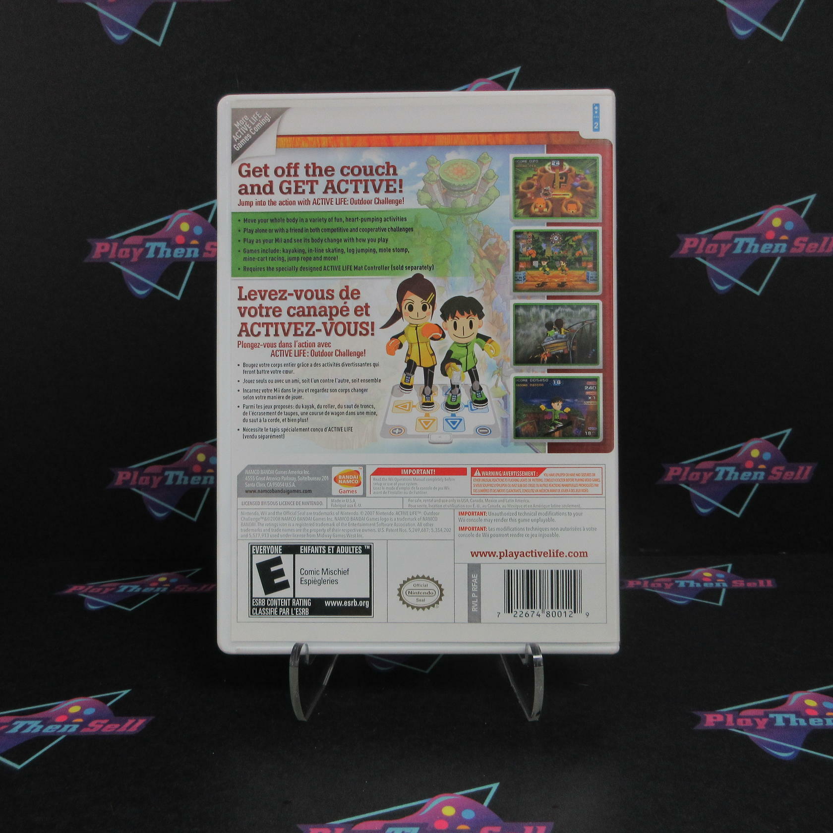 Active Life Outdoor Challenge Nintendo Wii Complete - Refurbished