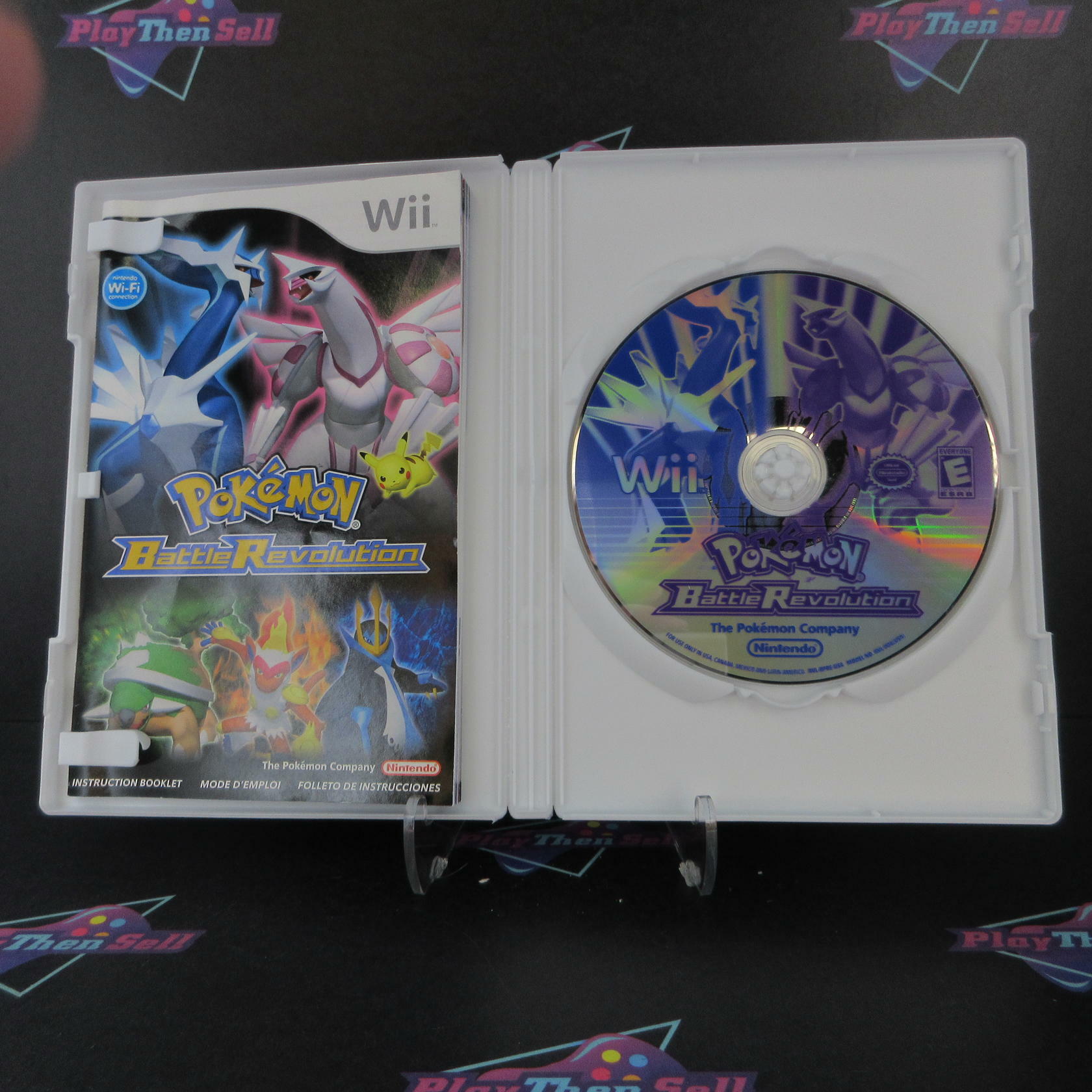 Pokemon Battle Revolution Nintendo Wii AD Complete CIB - Very Good