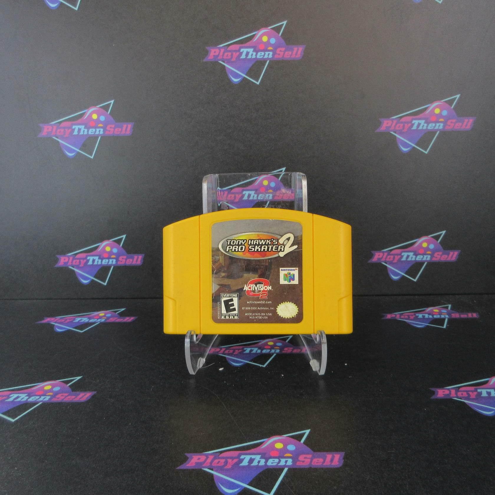 Tony Hawk Pro Skater 2 N64 Nintendo 64 Cartridge Only AD Authentic / Tested - Very Good