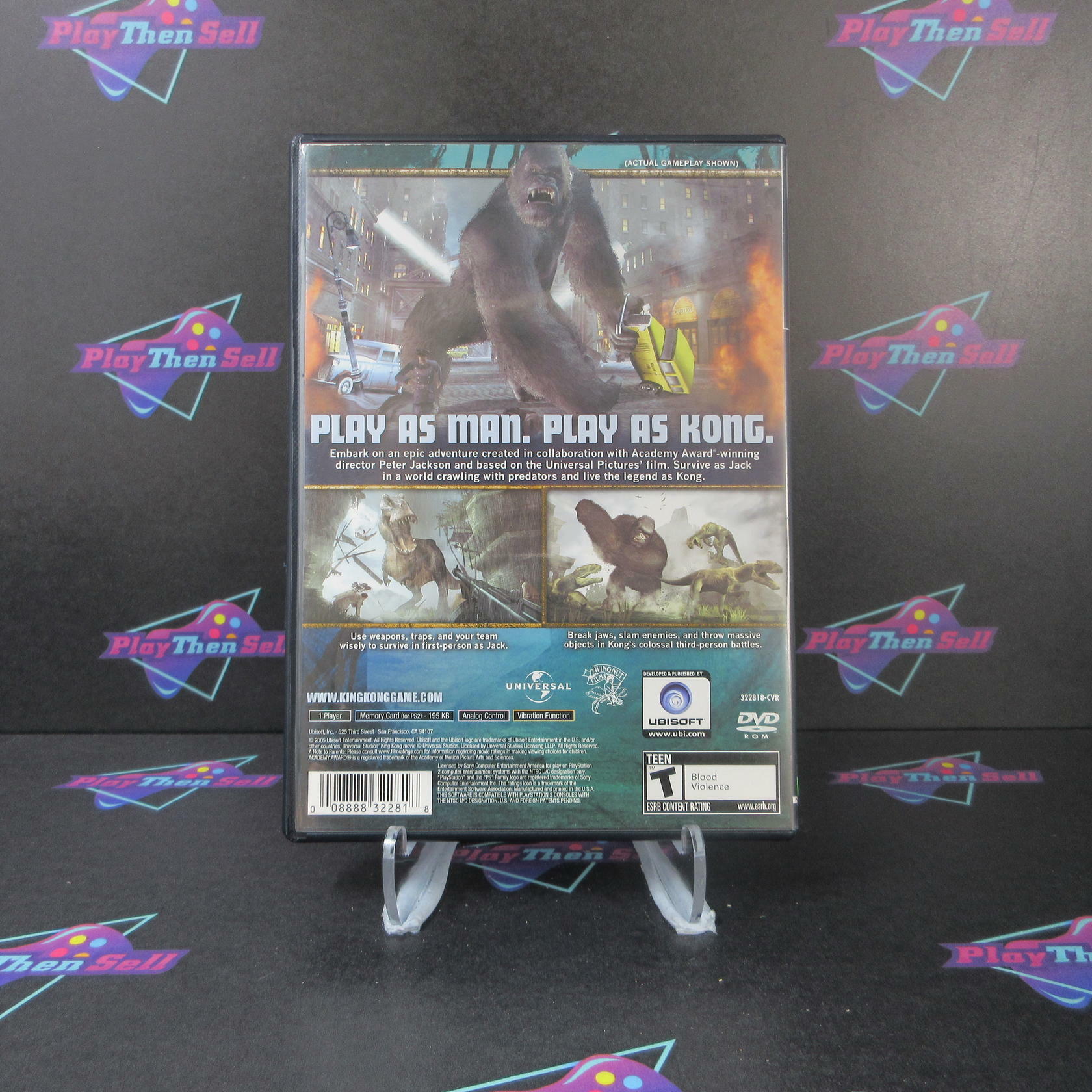 Peter Jackson's King Kong PS2 PlayStation 2 - Very Good