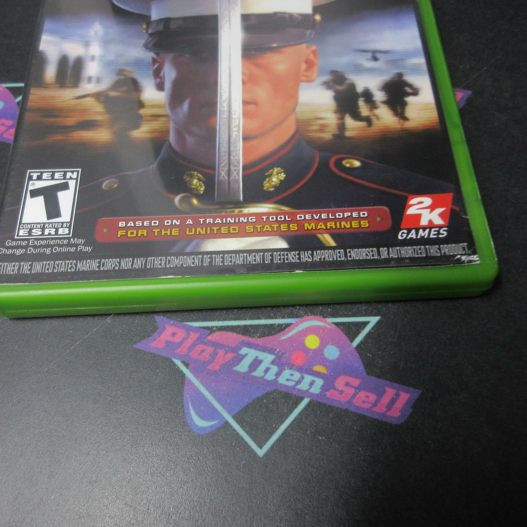 Close Combat First to Fight Xbox AD + Reg Card Complete CIB - Very Good