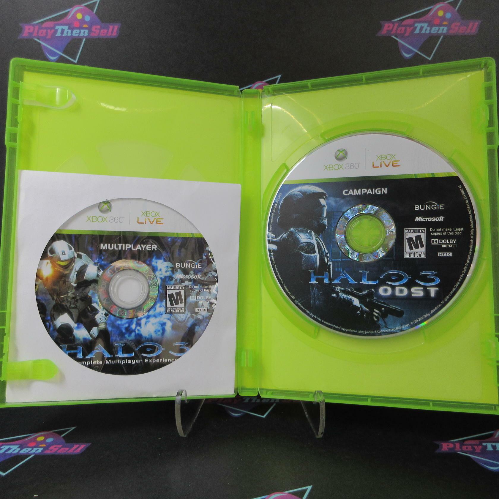 Halo 3 ODST Xbox 360 AD/NM - Very Good