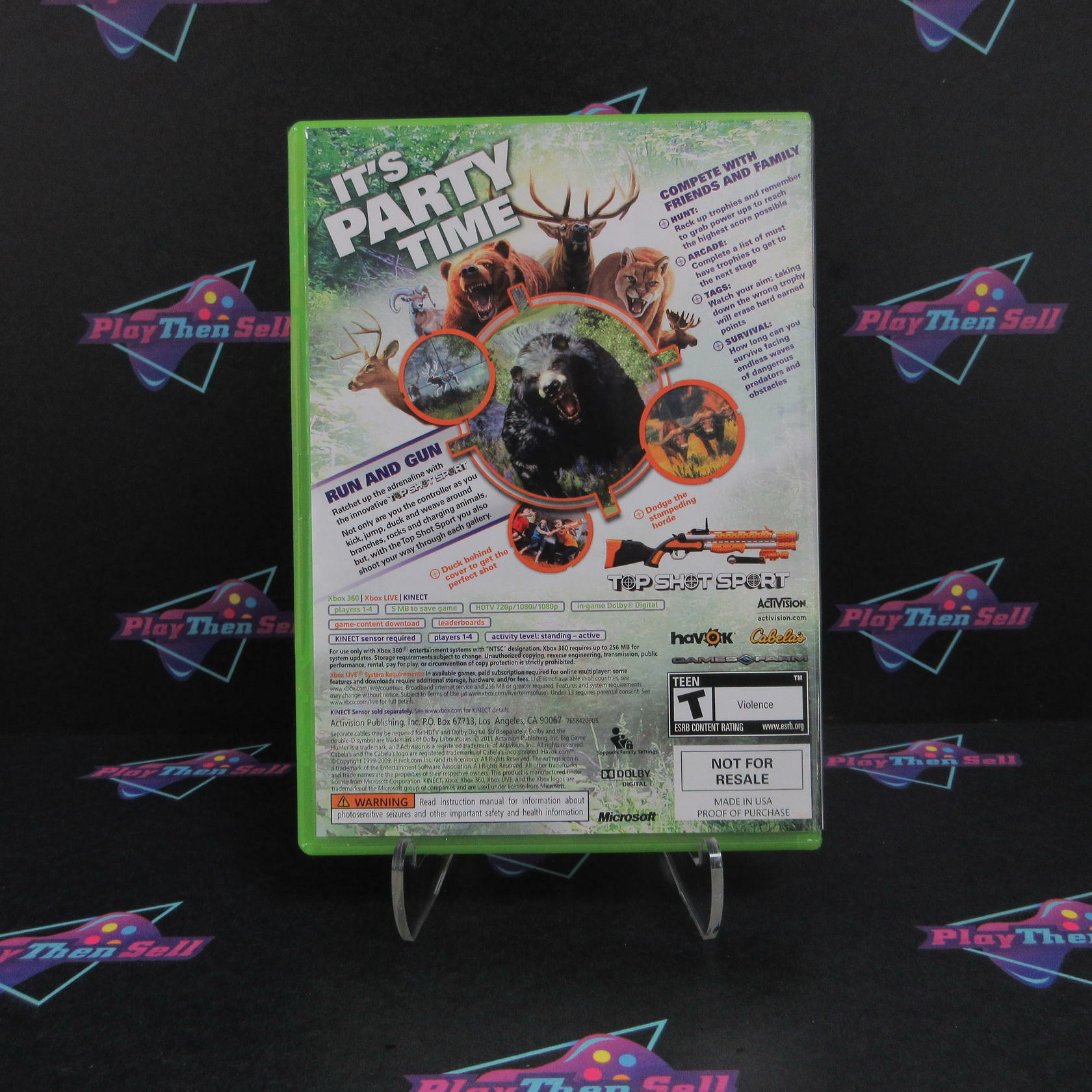 Cabela's Big Game Hunter Hunting Party Xbox 360 Complete - Excellent
