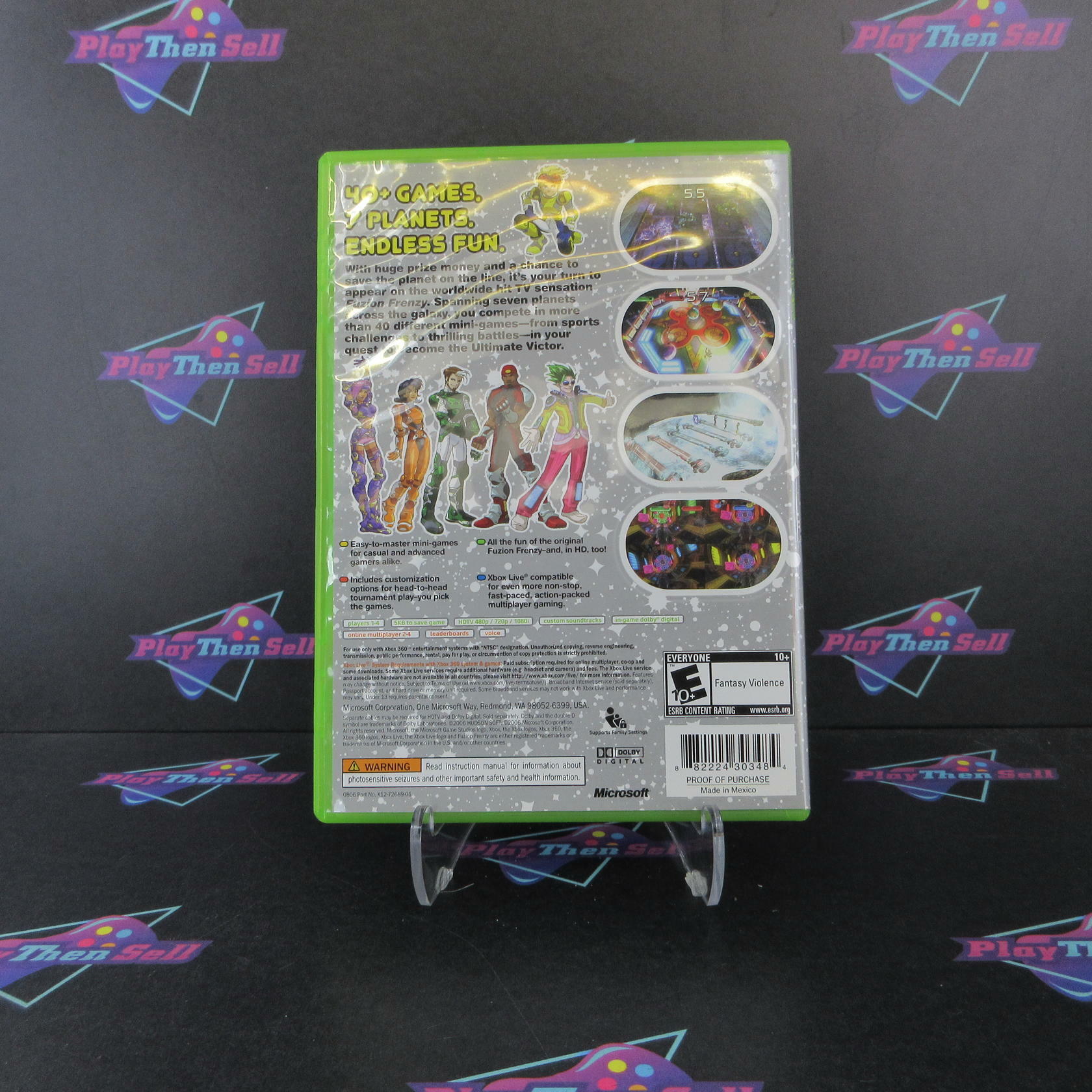 Fuzion Frenzy 2 Xbox 360 Complete - Excellent