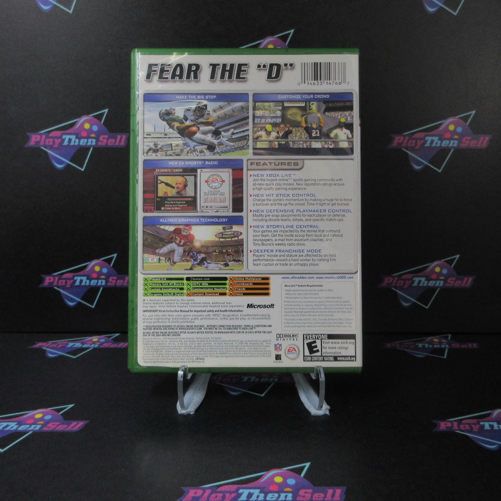 Madden NFL 2005 Xbox - Very Good