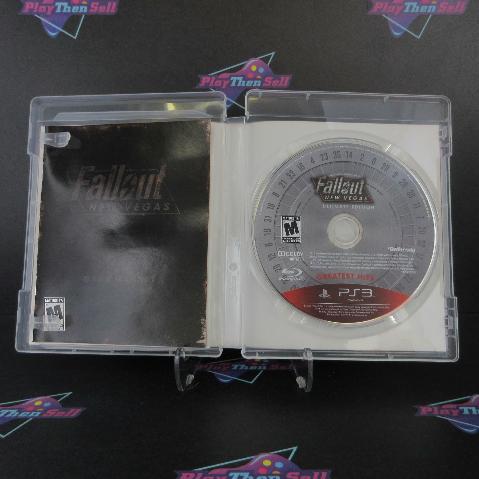 Fallout New Vegas Ultimate Edition PS3 PlayStation 3 GH Complete - Excellent